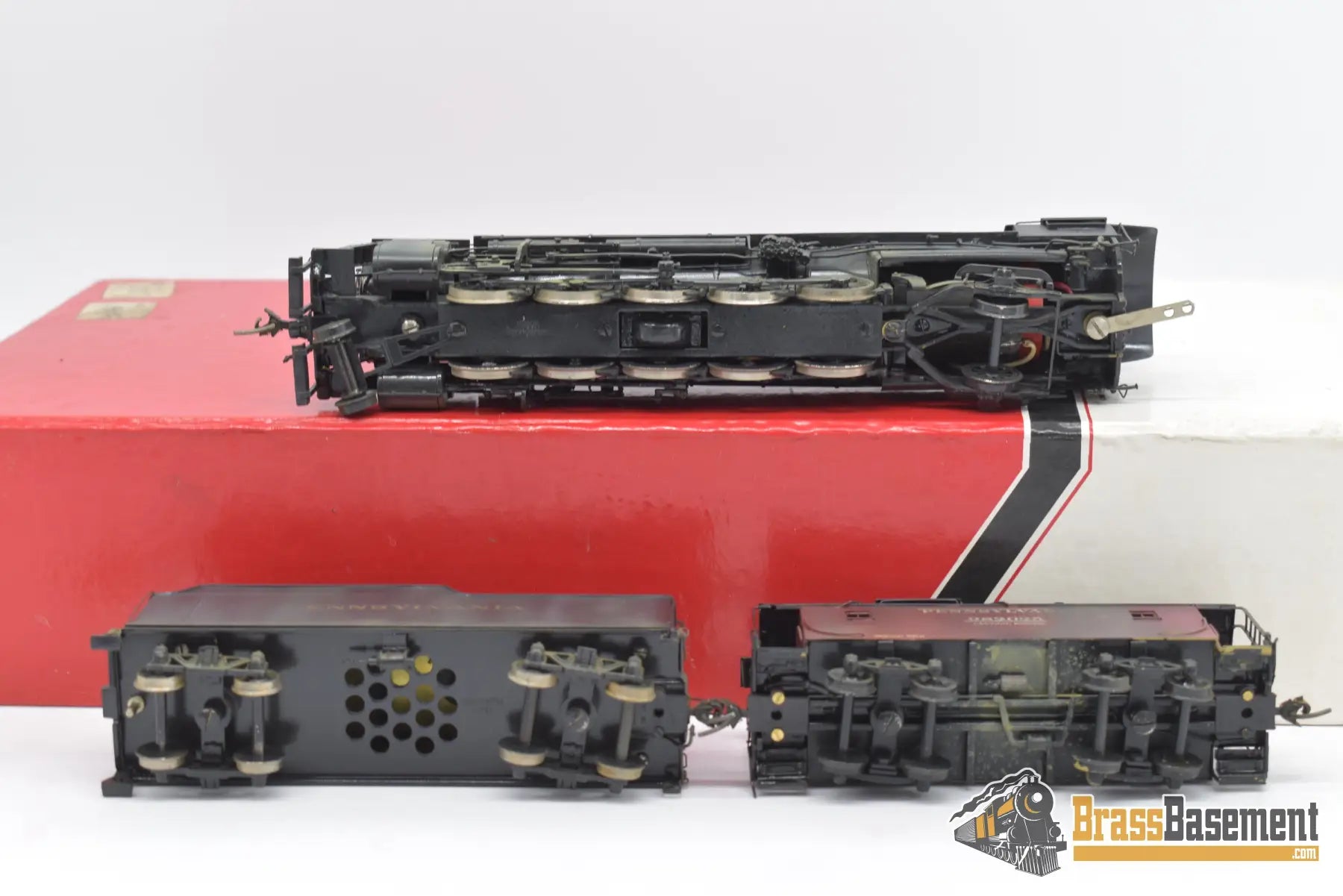 Ho Brass - Wmc Pennsylvania N2Sa And N6B Caboose Set Custom Paint Steam