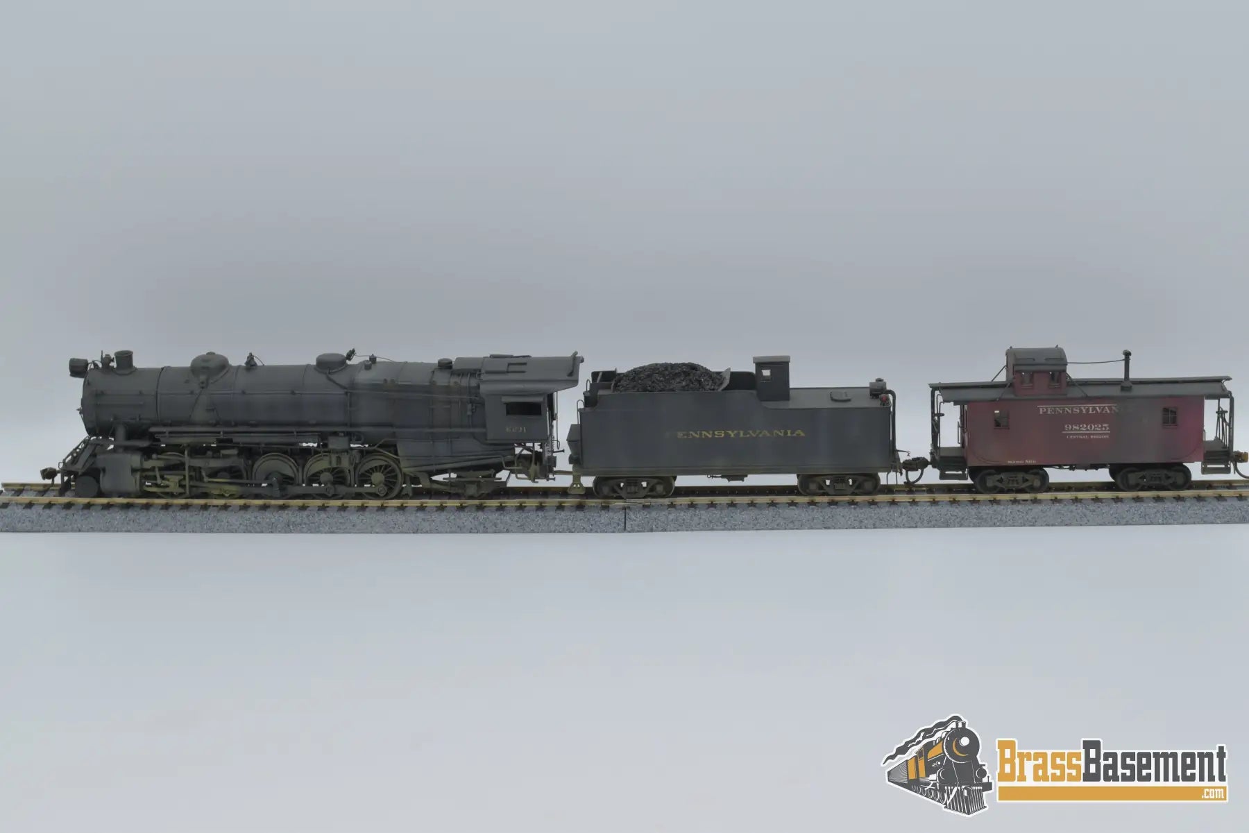 Ho Brass - Wmc Pennsylvania N2Sa And N6B Caboose Set Custom Paint Steam
