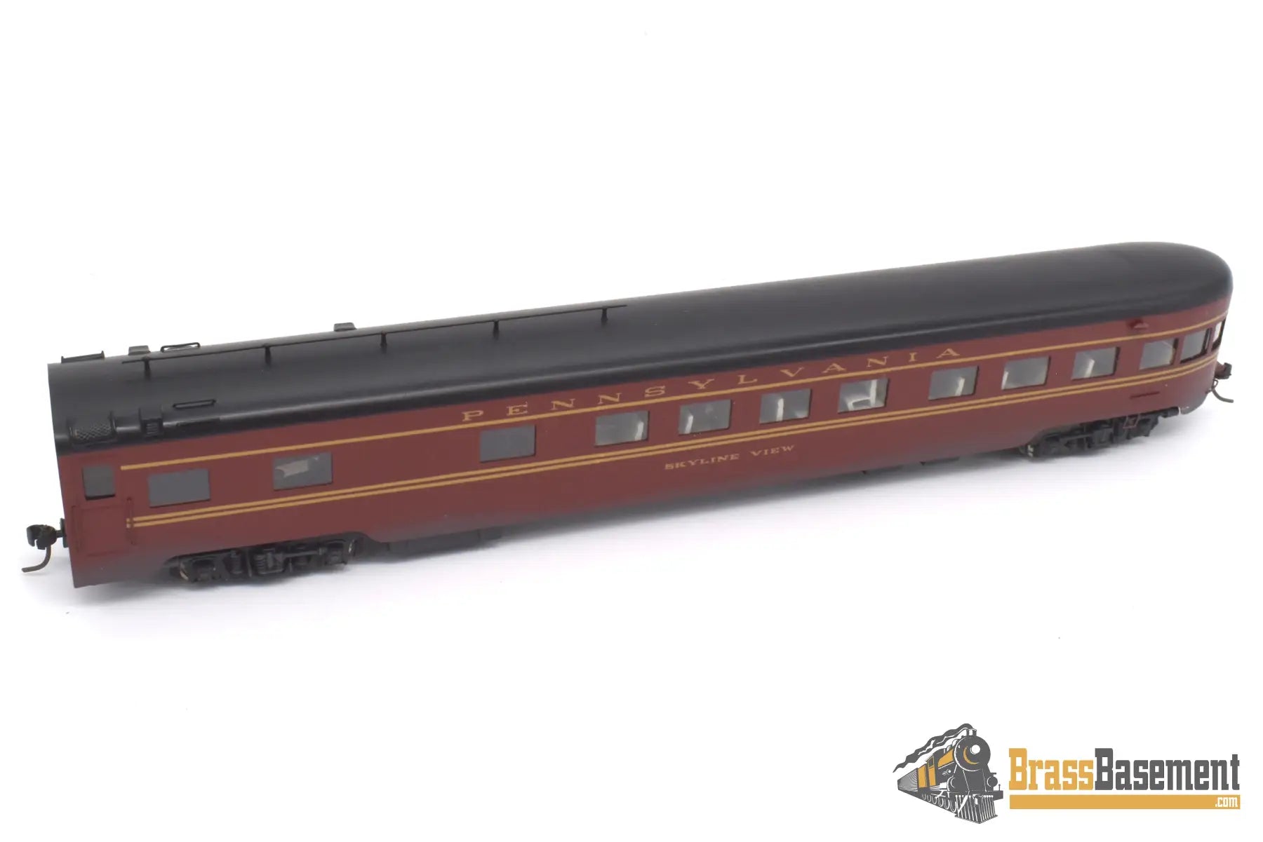 Ho Brass - Wmc Pennsylvania Rr Prr 5 Car Passenger Set Nice Custom Paint Ktm