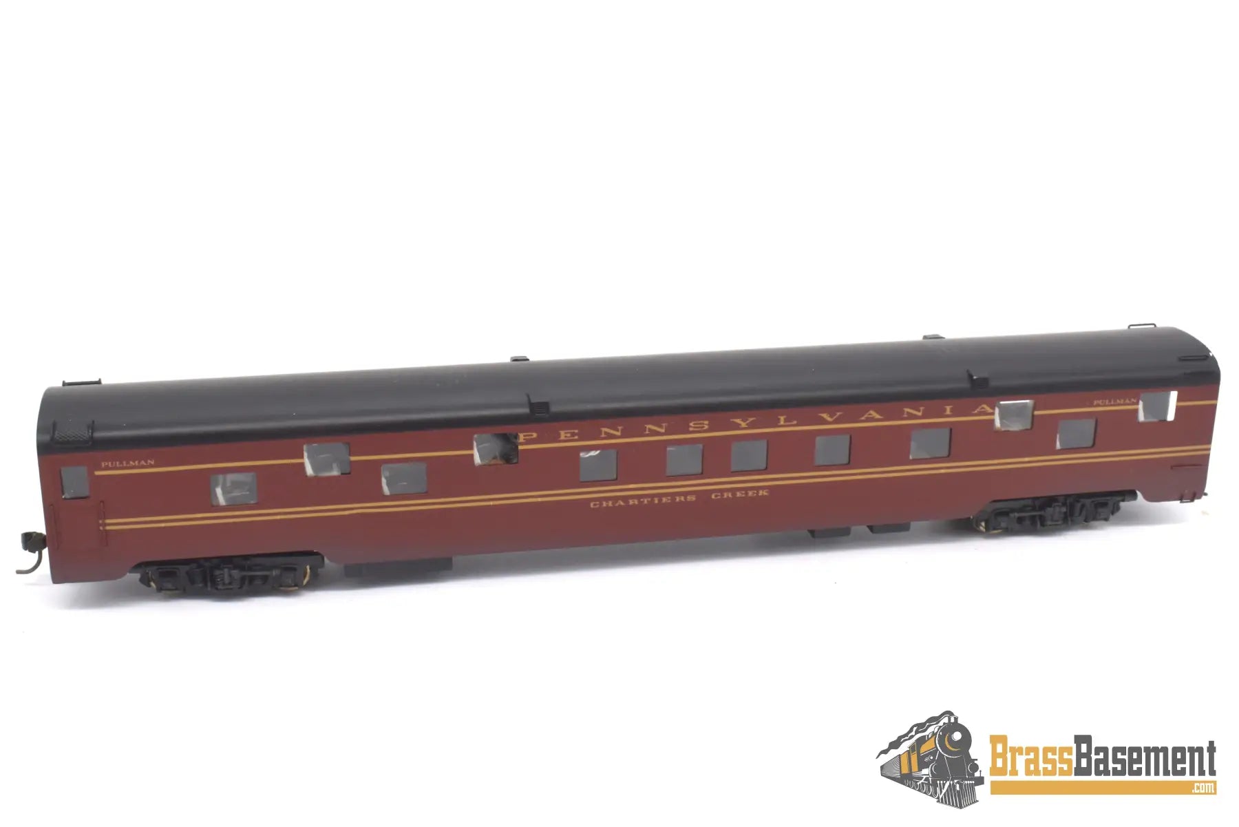 Ho Brass - Wmc Pennsylvania Rr Prr 5 Car Passenger Set Nice Custom Paint Ktm