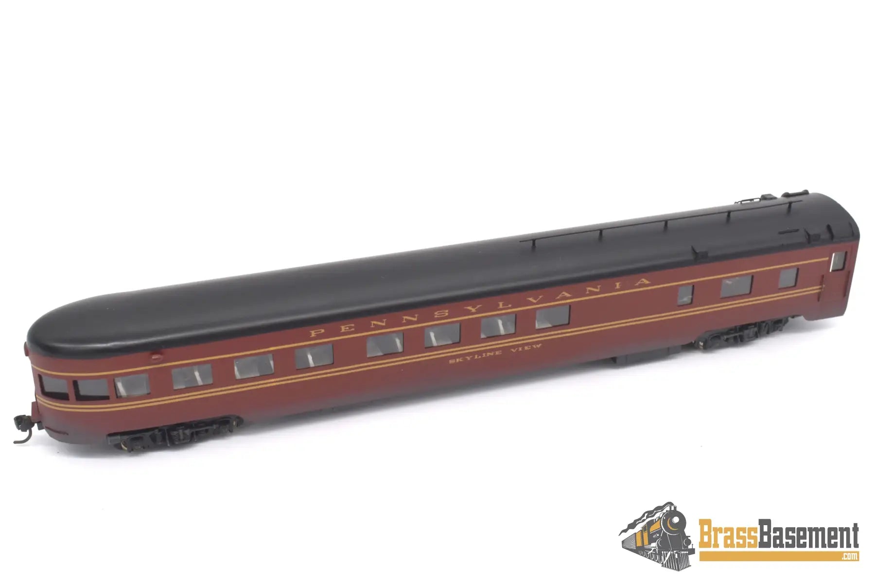 Ho Brass - Wmc Pennsylvania Rr Prr 5 Car Passenger Set Nice Custom Paint Ktm