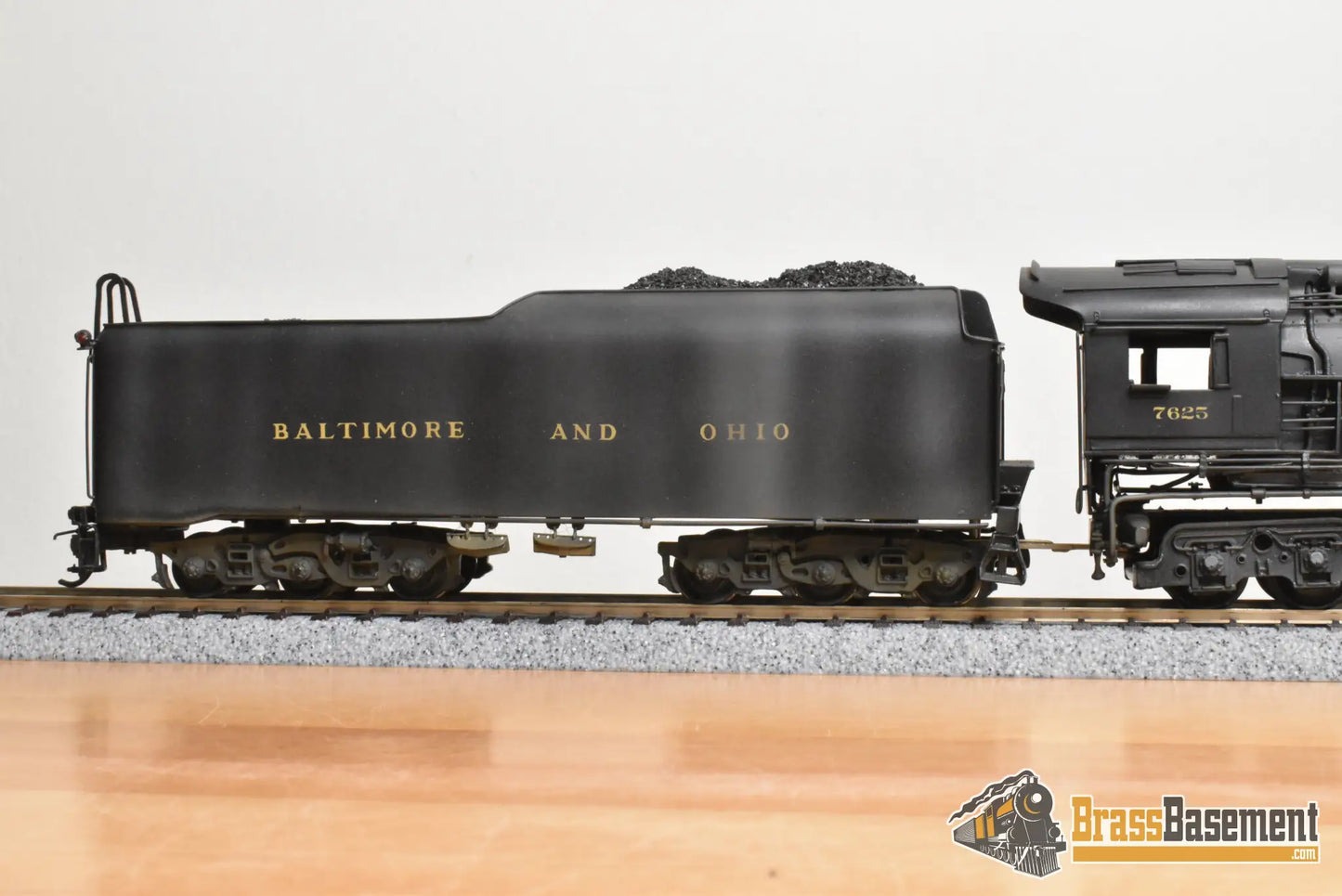 HO Brass - WMC Westside B&O Baltimore and Ohio EM-1 2-8-8-4 #7625 - C/P - Steam