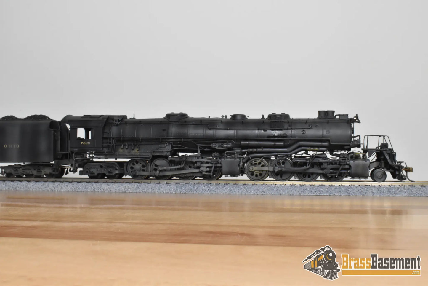 HO Brass - WMC Westside B&O Baltimore and Ohio EM-1 2-8-8-4 #7625 - C/P - Steam