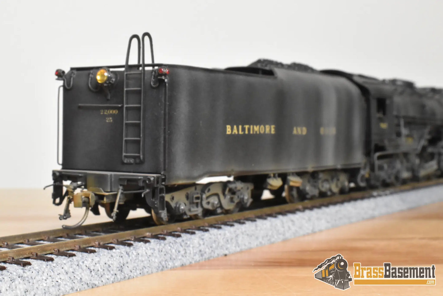 HO Brass - WMC Westside B&O Baltimore and Ohio EM-1 2-8-8-4 #7625 - C/P - Steam