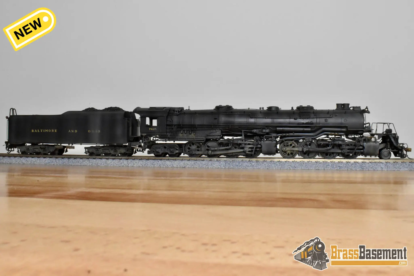 HO Brass - WMC Westside B&O Baltimore and Ohio EM-1 2-8-8-4 #7625 - C/P - Steam