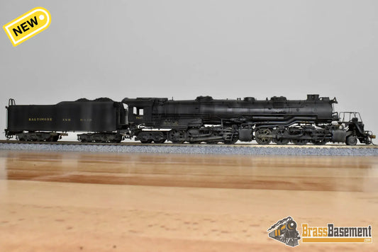 HO Brass - WMC Westside B&O Baltimore and Ohio EM-1 2-8-8-4 #7625 - C/P - Steam
