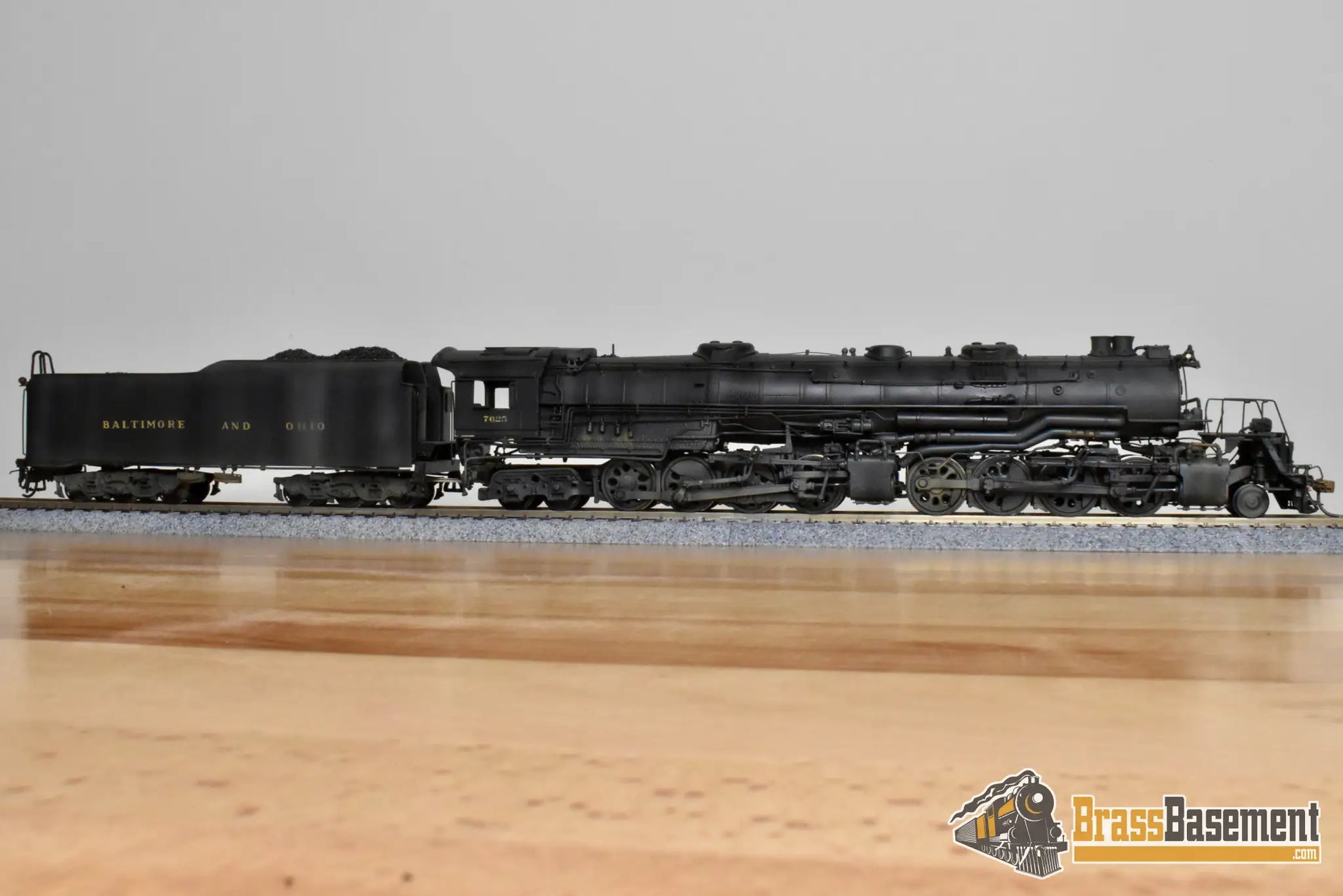 HO Brass - WMC Westside B&O Baltimore and Ohio EM-1 2-8-8-4 #7625 - C/P - Steam