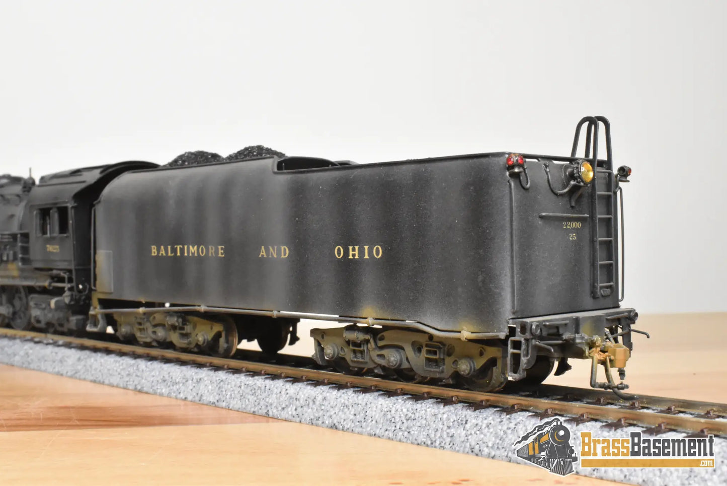 HO Brass - WMC Westside B&O Baltimore and Ohio EM-1 2-8-8-4 #7625 - C/P - Steam