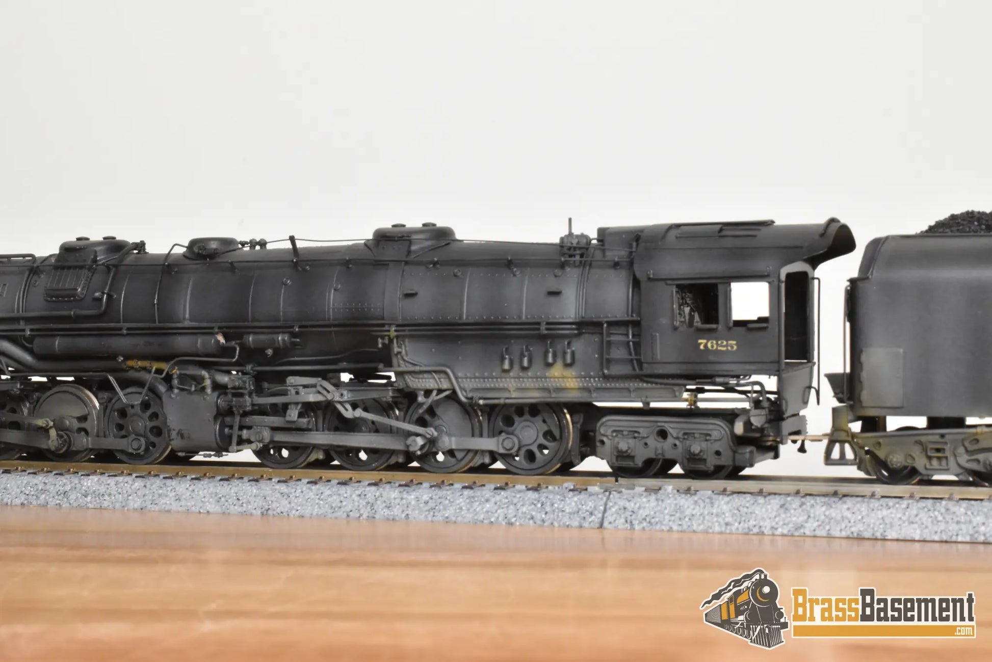 HO Brass - WMC Westside B&O Baltimore and Ohio EM-1 2-8-8-4 #7625 - C/P - Steam