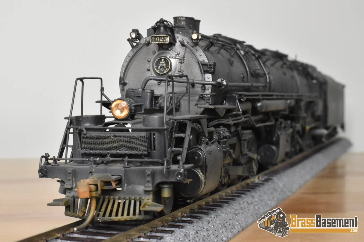 HO Brass - WMC Westside B&O Baltimore and Ohio EM-1 2-8-8-4 #7625 - C/P - Steam