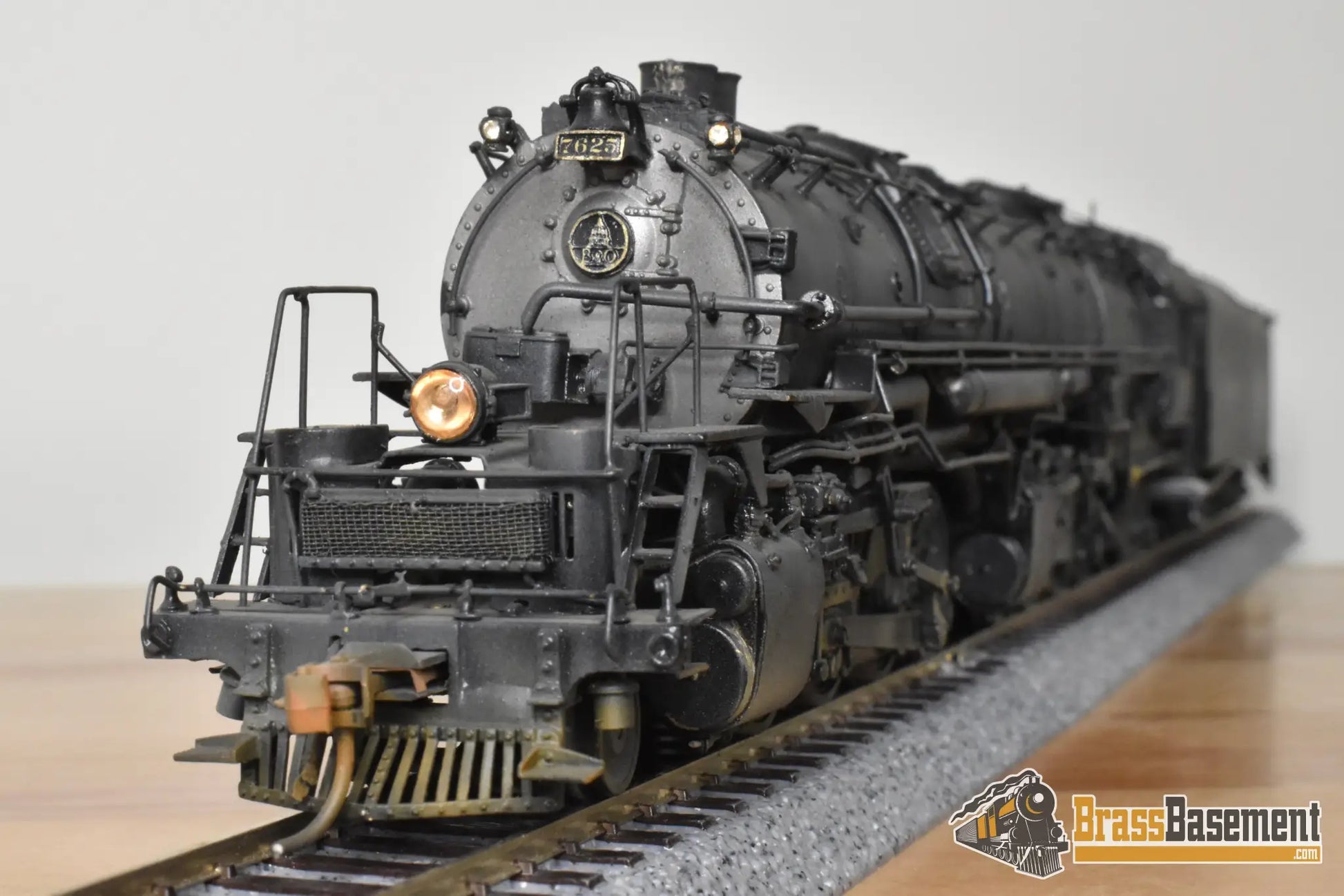 HO Brass - WMC Westside B&O Baltimore and Ohio EM-1 2-8-8-4 #7625 - C/P - Steam