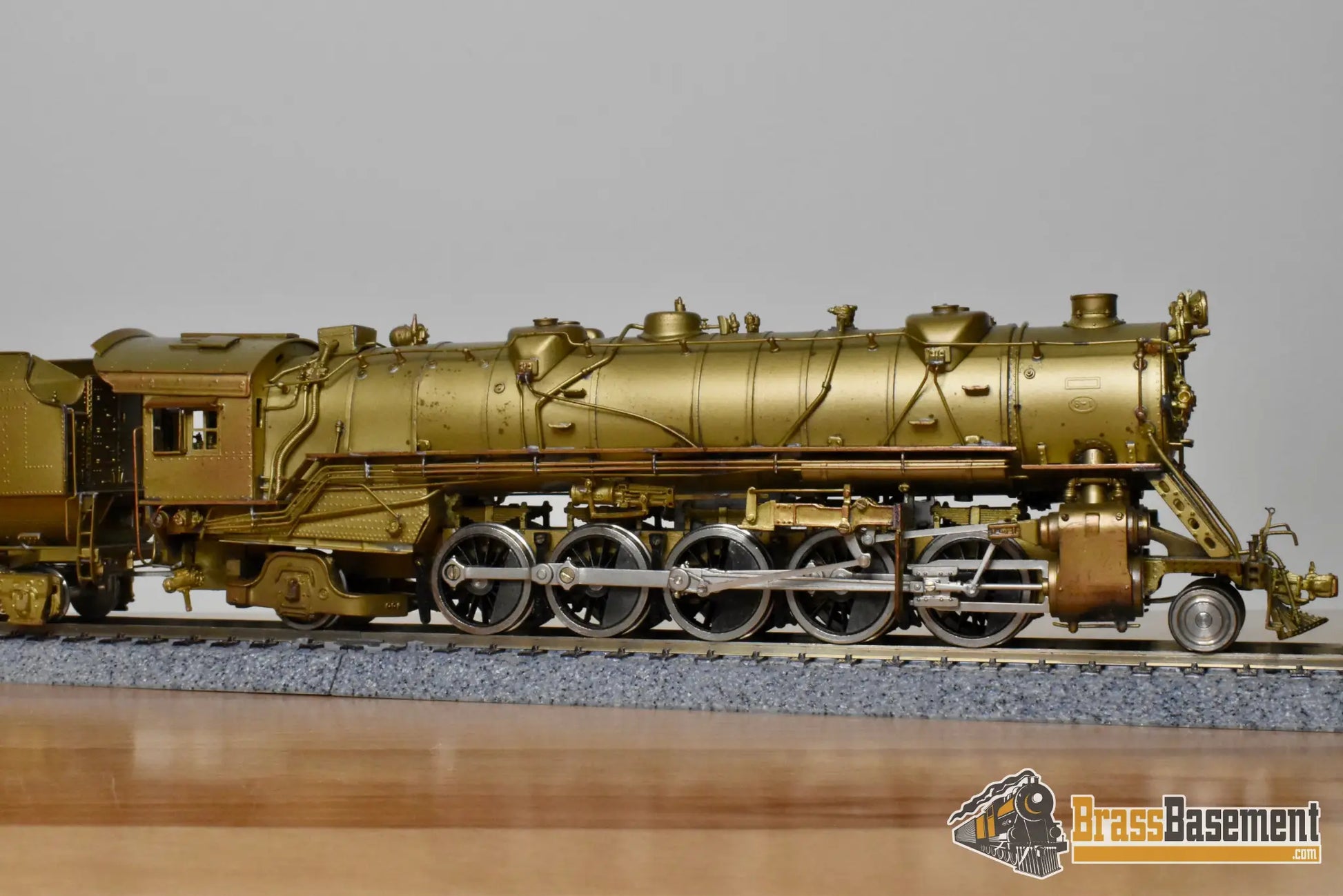 HO Brass - WMC Westside B&O Baltimore and Ohio S-1 ‘Big Six’ 2-10-2 - Unpainted - Steam