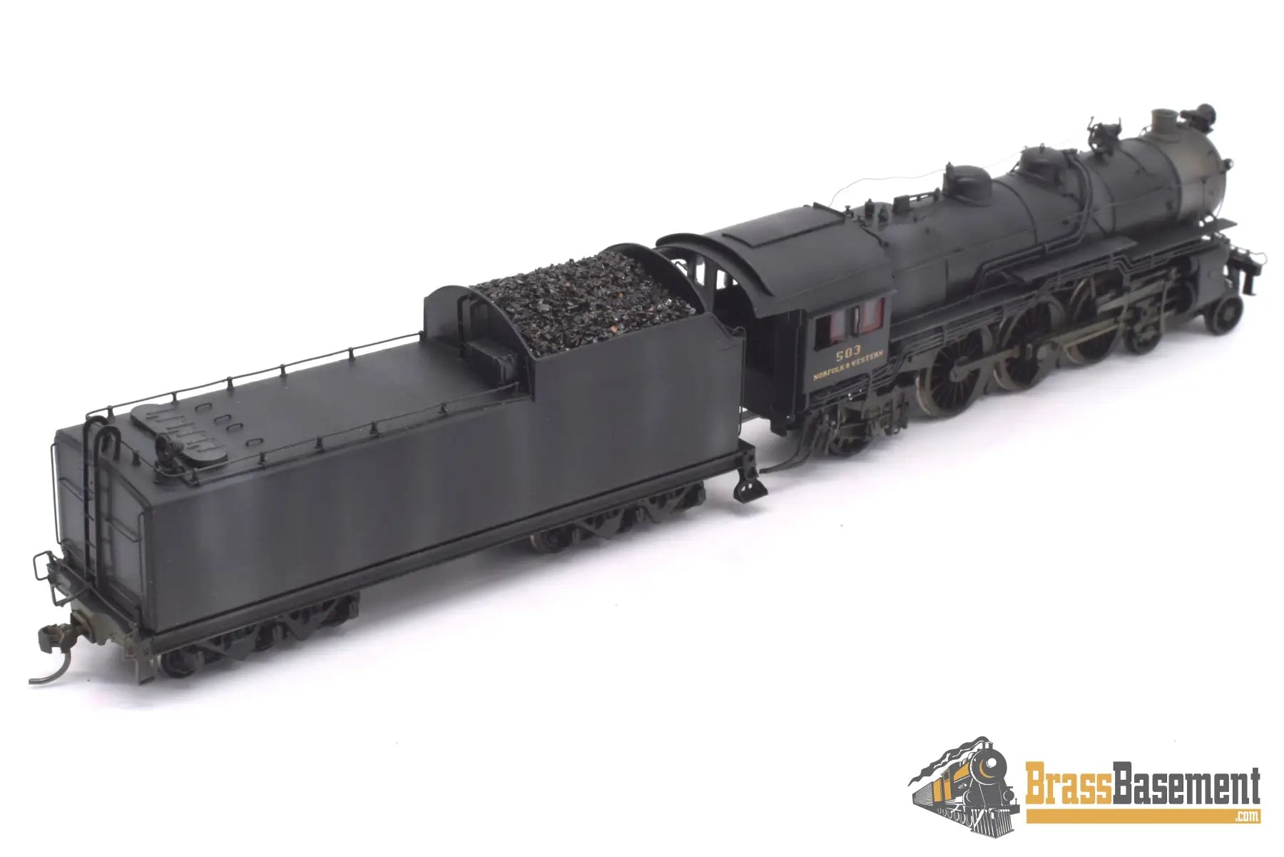Ho Brass - Wmc Westside Norfolk & Western N&W E - 3 4 - 6 - 2 Pacific Pro Custom Steam