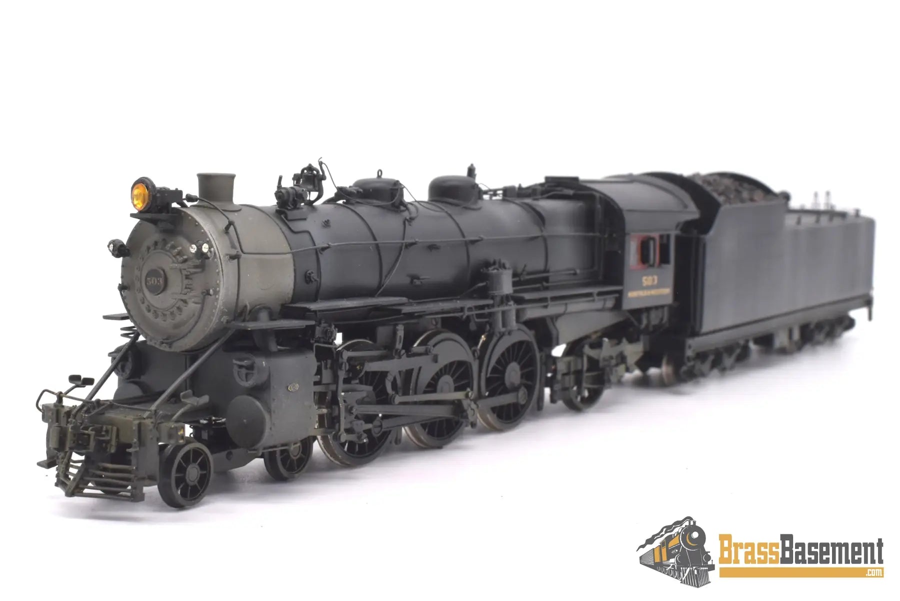Ho Brass - Wmc Westside Norfolk & Western N&W E - 3 4 - 6 - 2 Pacific Pro Custom Steam