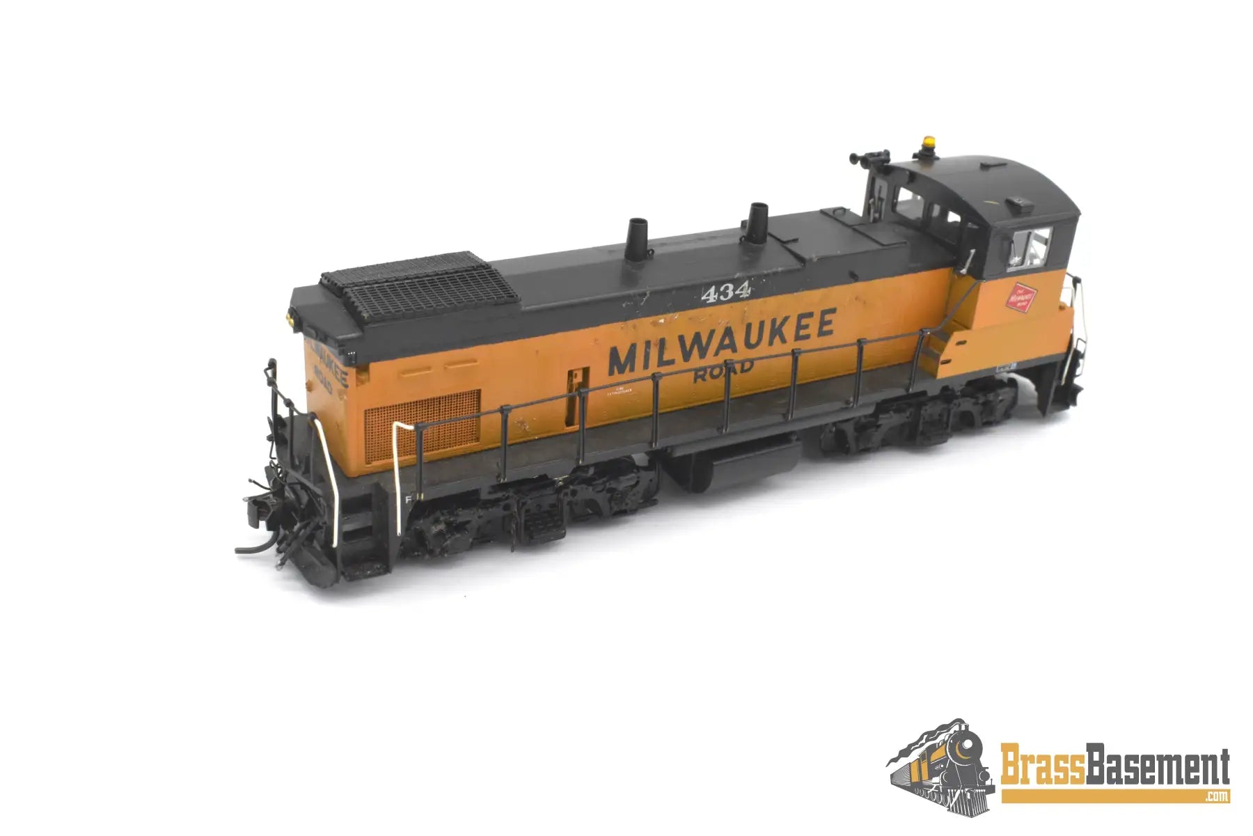 Ho Budget Brass - Omi 5592.1 Milwaukee Road Mp15-Ac #434 Cp Steam