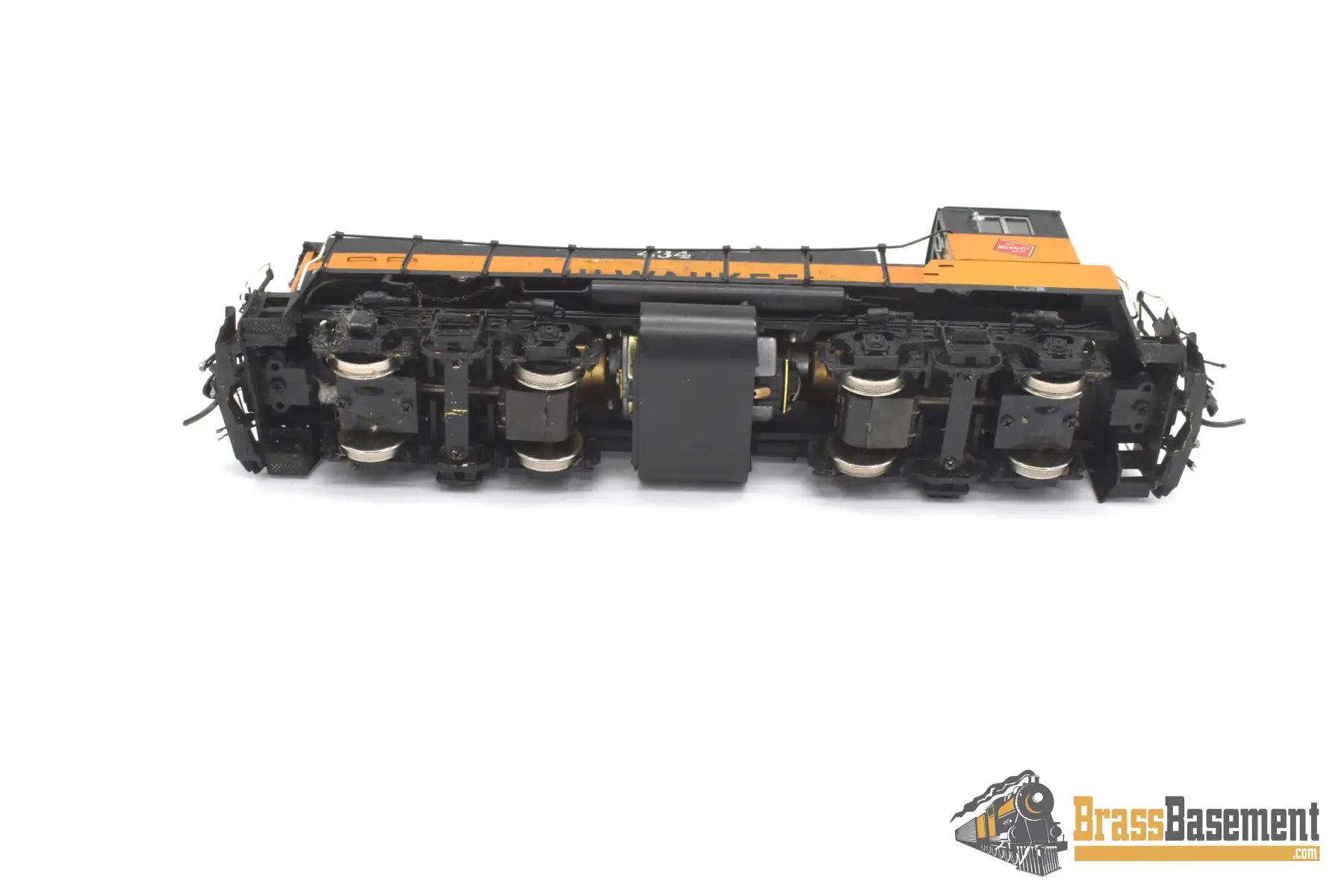Ho Budget Brass - Omi 5592.1 Milwaukee Road Mp15-Ac #434 Cp Steam