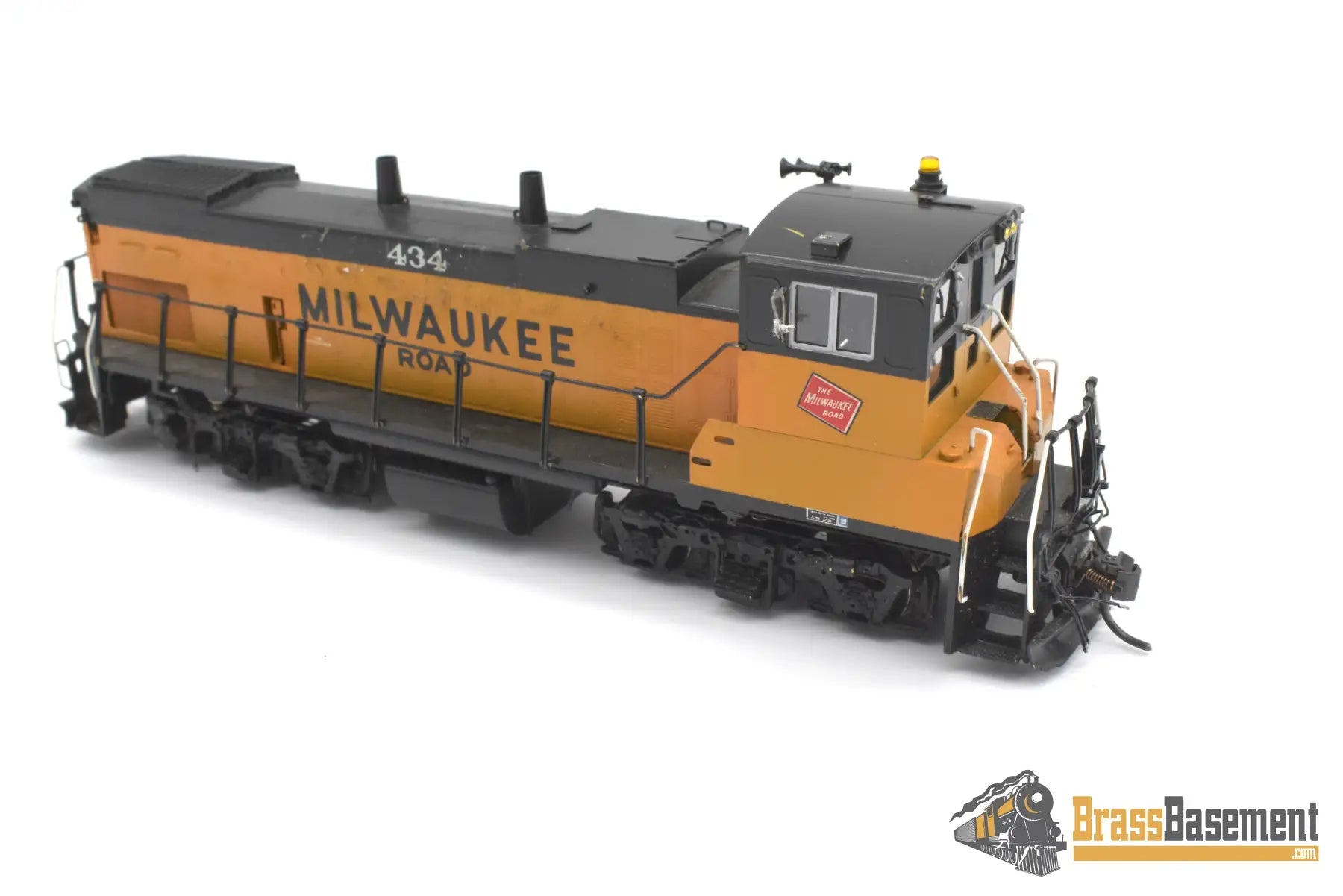 Ho Budget Brass - Omi 5592.1 Milwaukee Road Mp15-Ac #434 Cp Steam