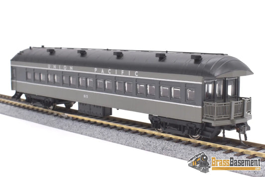 Ho Plastic - Golden Gate Depot Union Pacific Up Harriman Passenger Car Set 8 Pack Two - Tone Gray