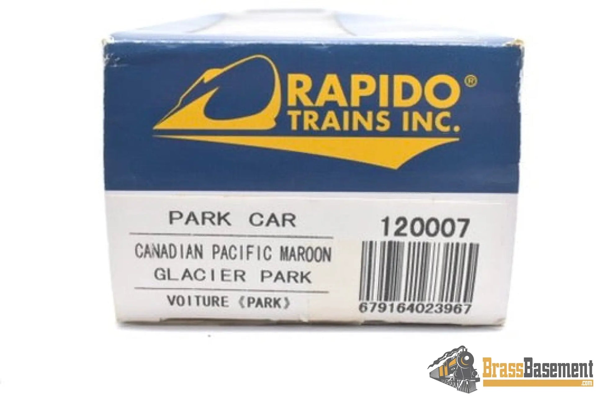 Ho Rapido - 120007 Canadian Pacific Maroon ’Glacier Park’ Dome-Lounge-Sleeper-Observation New Diesel
