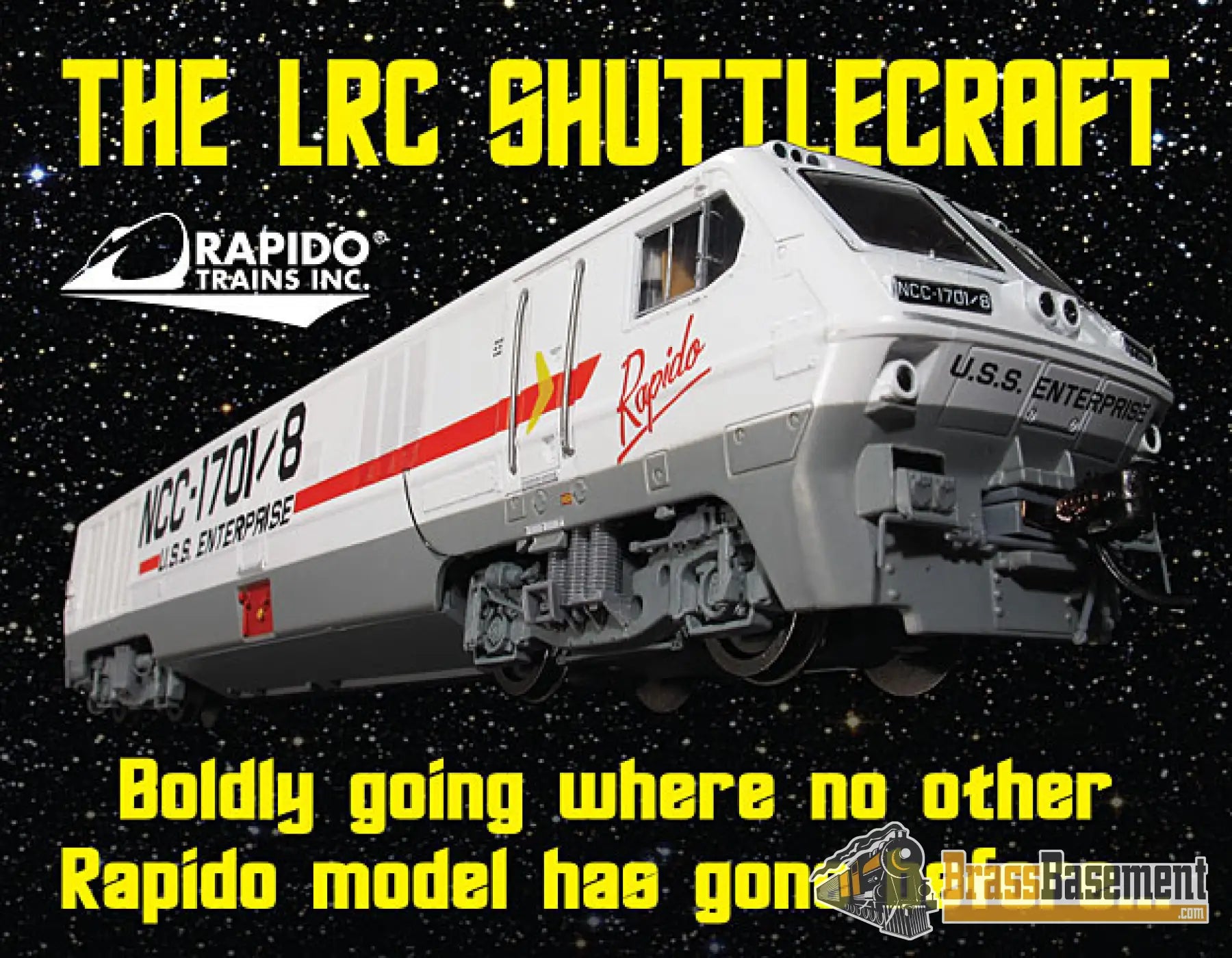 Ho Rapido - 200020 Lrc Starfleet Ncc - 1701/8 ’Shuttlecraft’ Dcc/Sound #14/40 Diesel