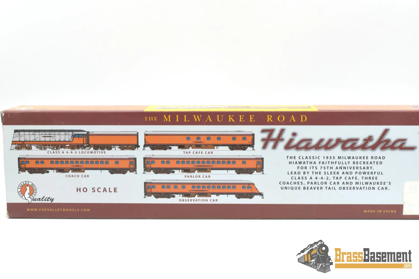 HO Scale - FVM 10012 Milwaukee Road A 4-4-2 Atlantic #3 - Hiawatha - New in Box Steam