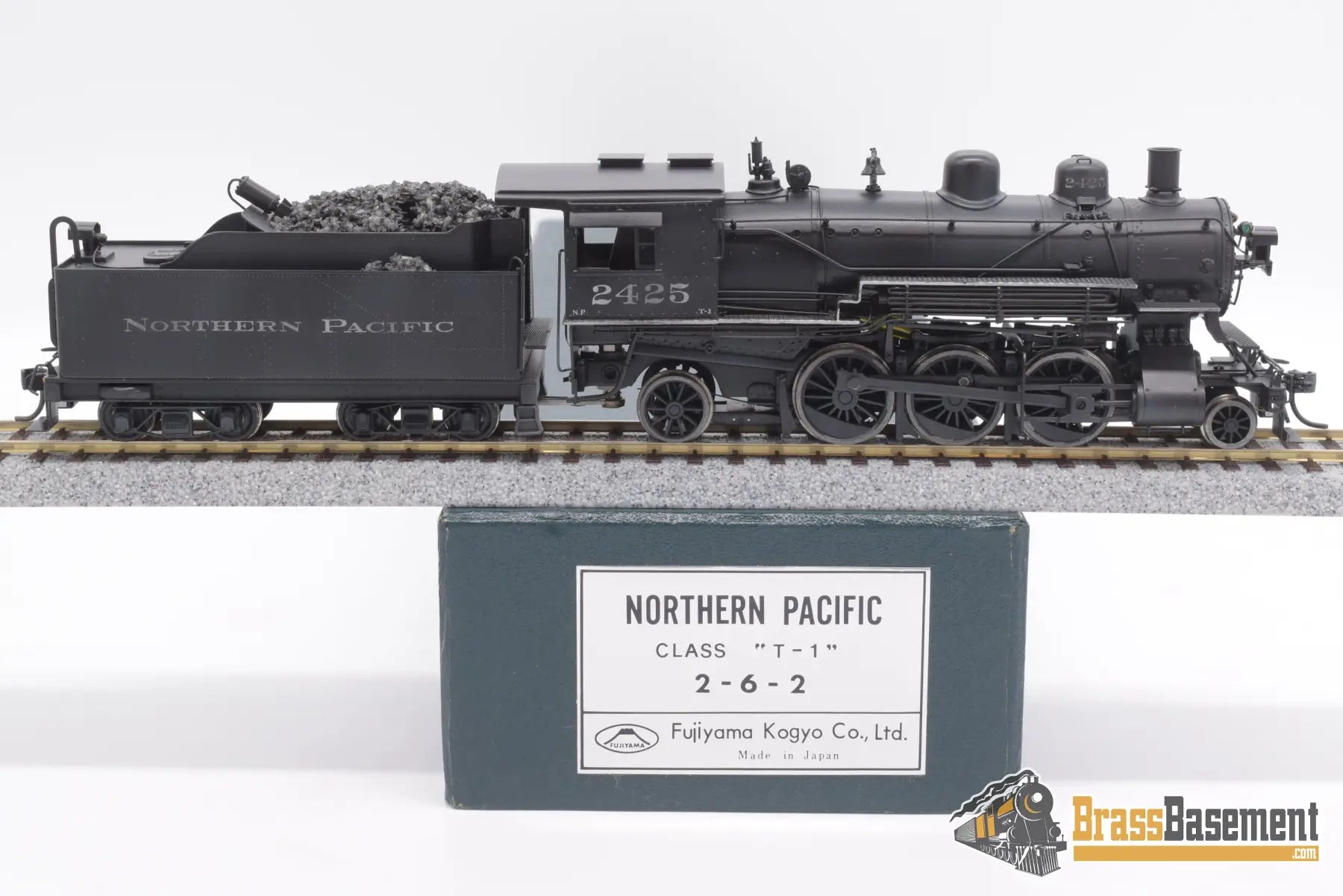 Ho Scale - Pfm Fujiyama Northern Pacific T - 1 2 - 6 - 2 C/P Steam