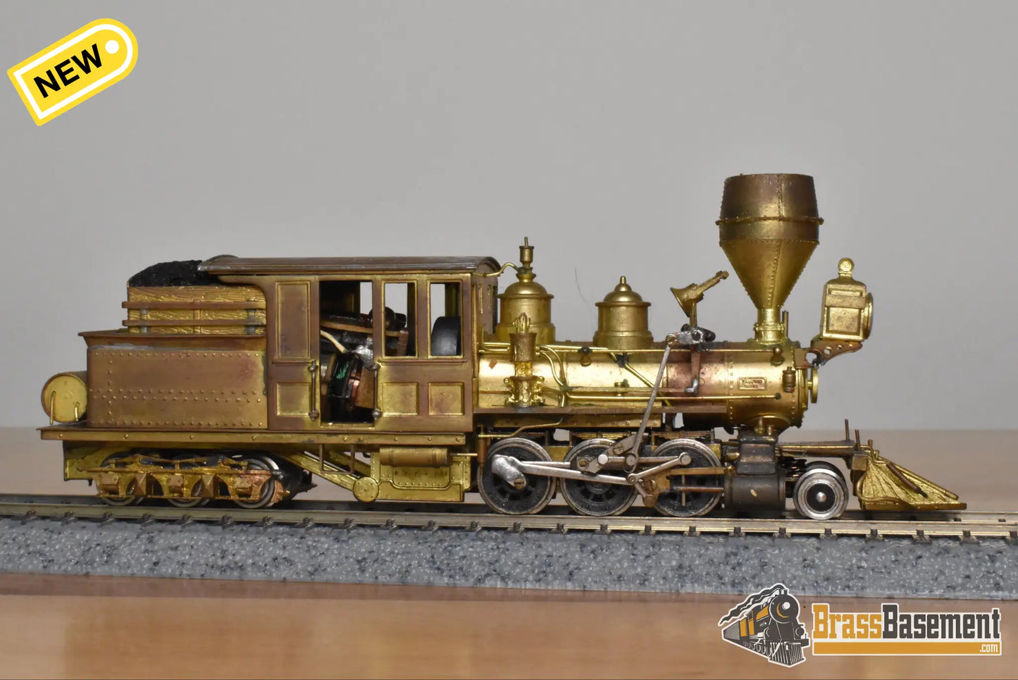 HOn3 Brass - Balboa DSP&P Mason Bogie 2-6-6t - Unpainted No Box - Steam
