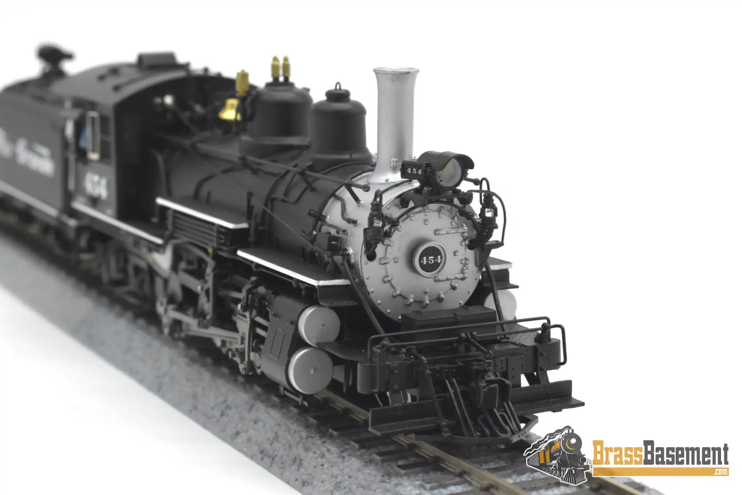 HOn3 Brass - Division Point Rio Grande DRGW K-27 2-8-2 #454 - Boo-Rim MINT Steam