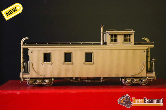 HOn3 Brass DRGW Rio Grande Offset Caboose Unpainted Caboose