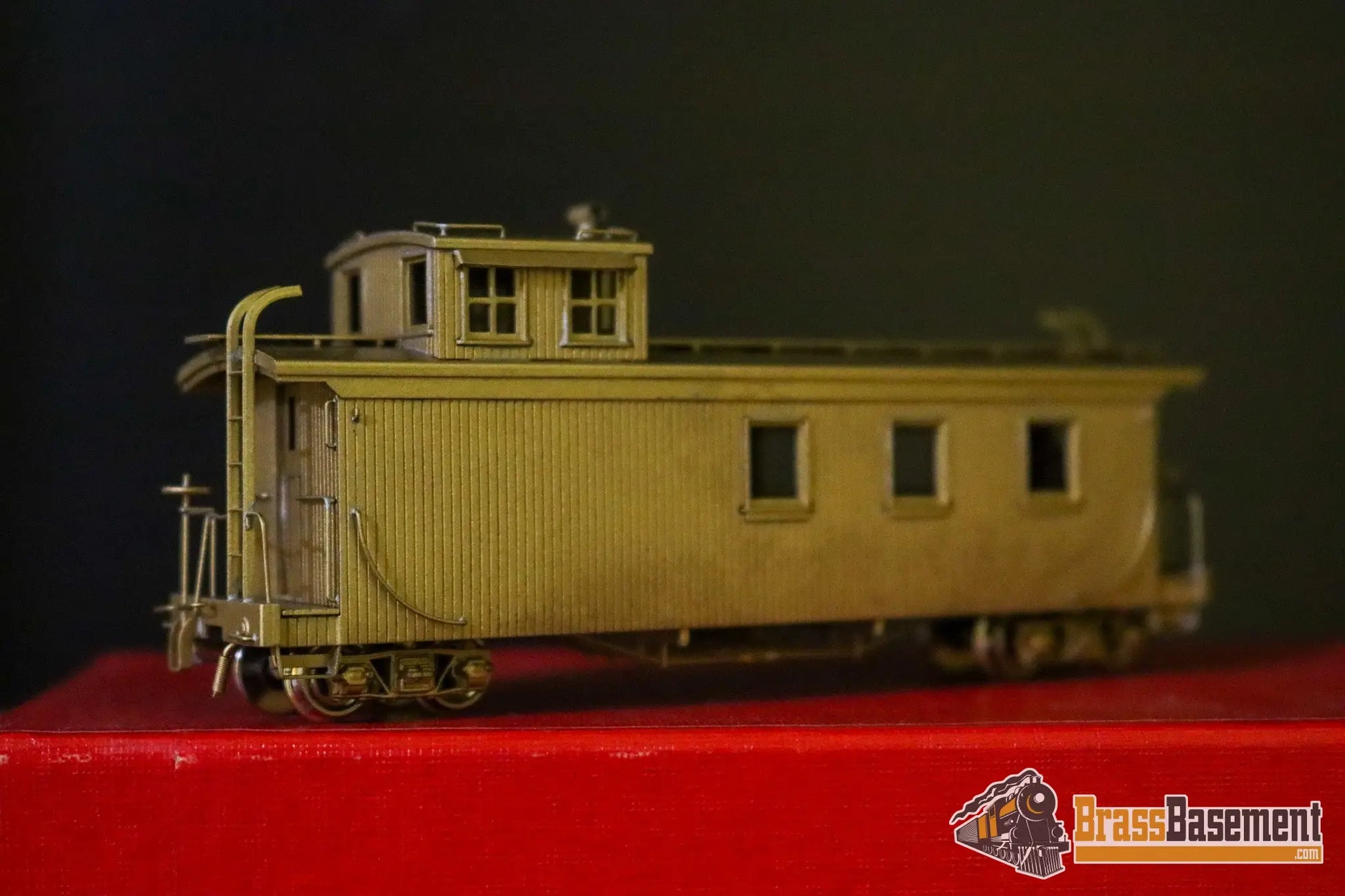 HOn3 Brass DRGW Rio Grande Offset Caboose Unpainted Caboose