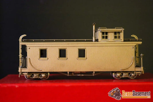 HOn3 Brass DRGW Rio Grande Offset Caboose Unpainted Caboose