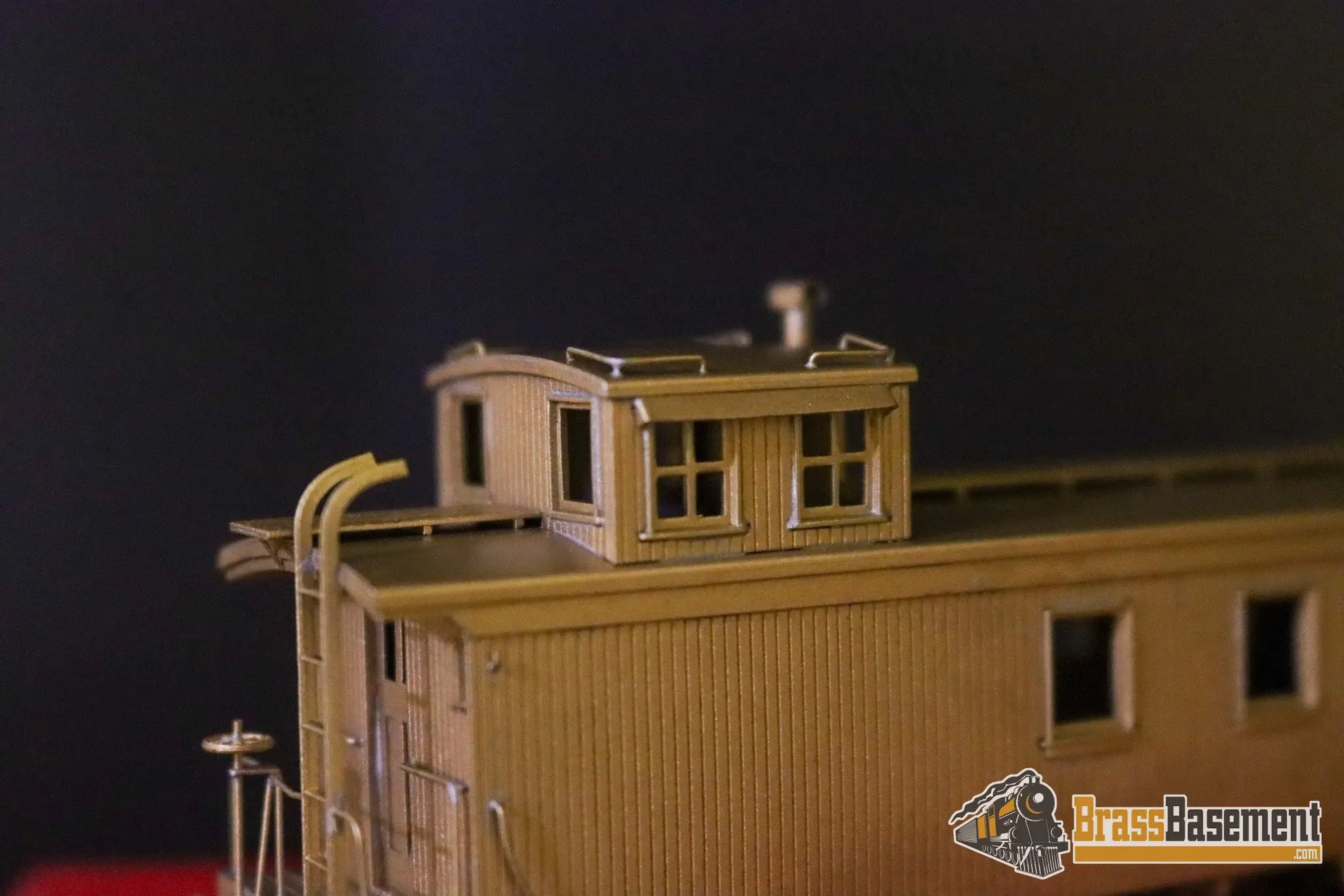 HOn3 Brass DRGW Rio Grande Offset Caboose Unpainted Caboose