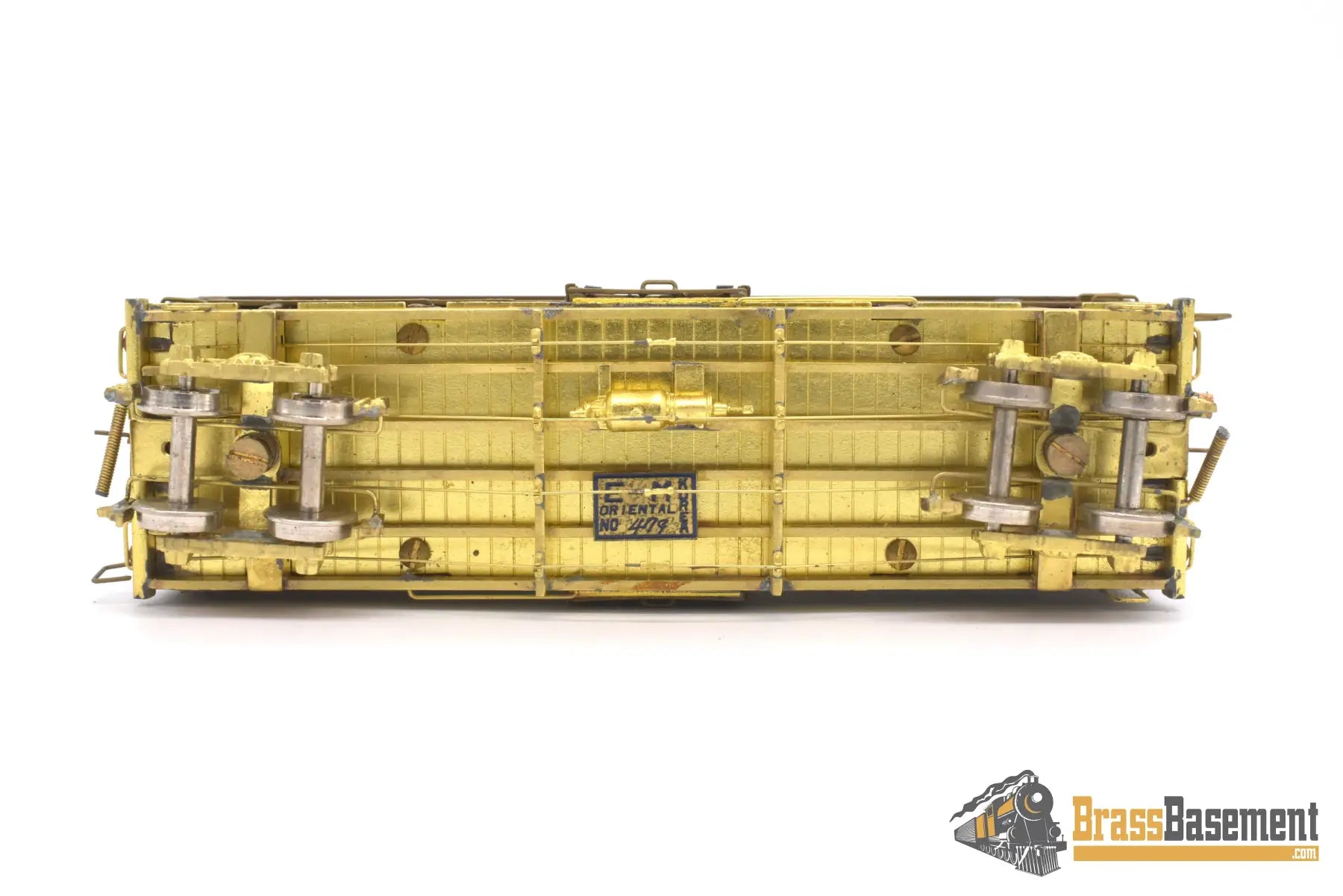 Hon3 Brass - Empire Midland D&Rgw Rio Grande Stock Car Unpainted Mint Freight