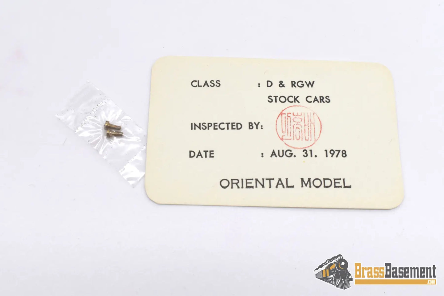 Hon3 Brass - Empire Midland D&Rgw Rio Grande Stock Car Unpainted Mint Freight