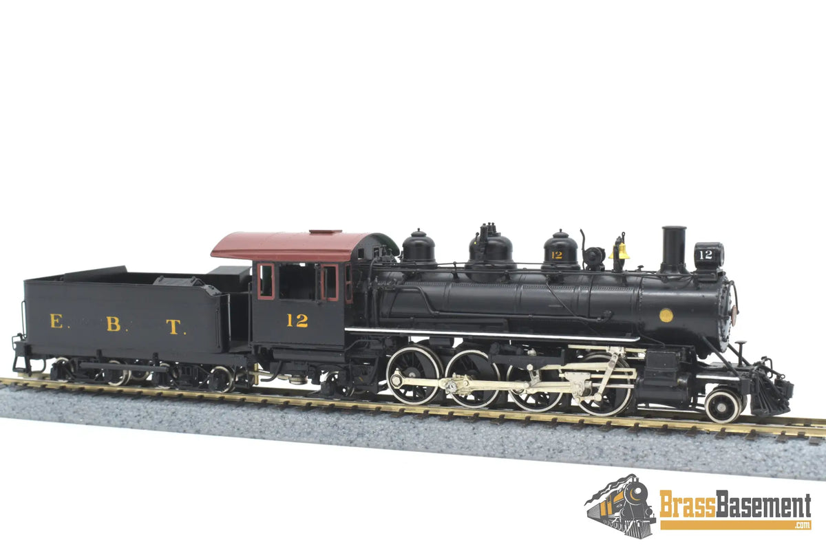 HOn3 Brass - Hallmark East Broad Top EBT 2-8-2 #12 - Factory HOn3 Brass - Hallmark East Broad Top EBT 2-8-2 #12 - Factory