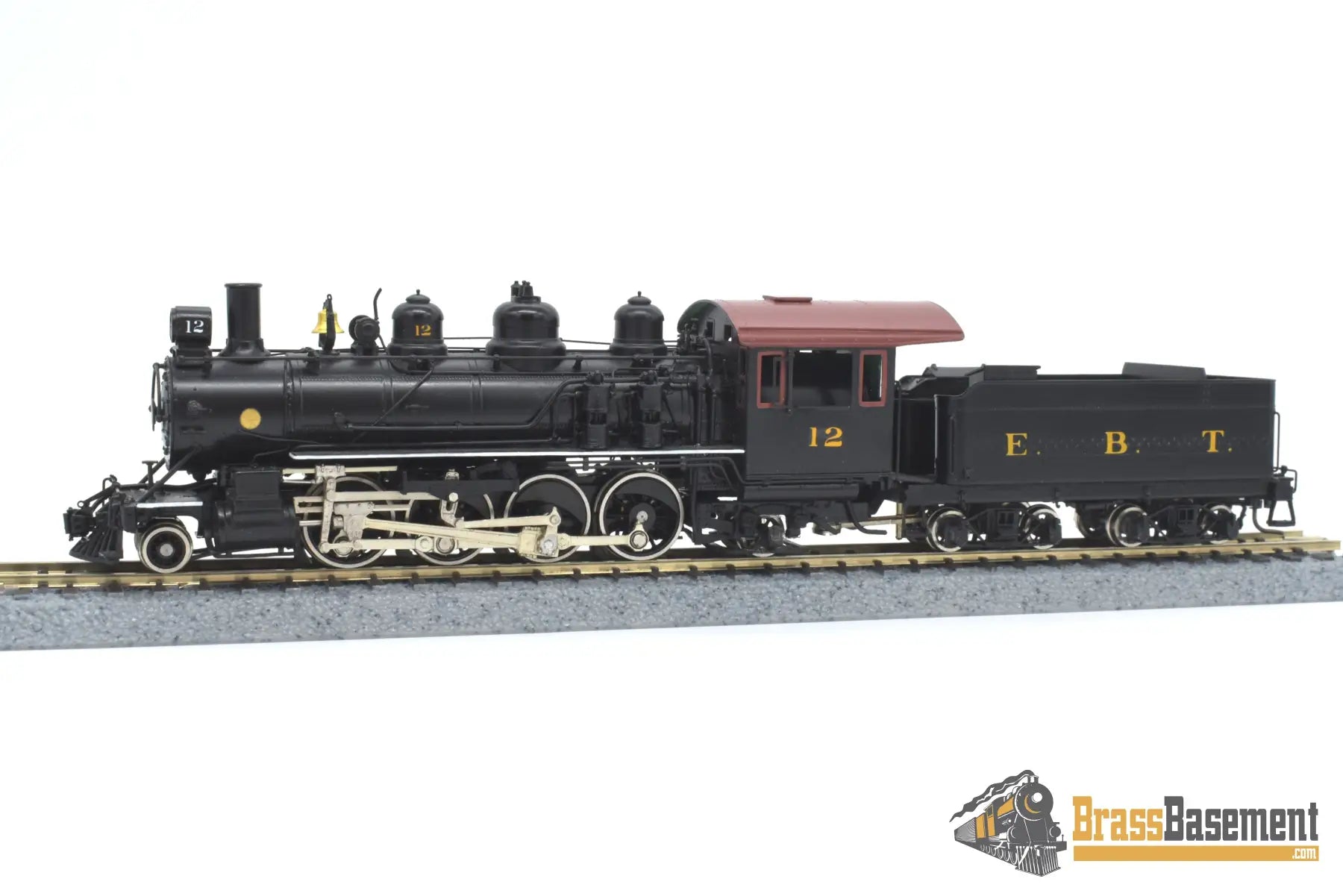 Hon3 Brass - Hallmark East Broad Top Ebt 2 - 8 - 2 #12 Factory Painted Samhongsa Steam