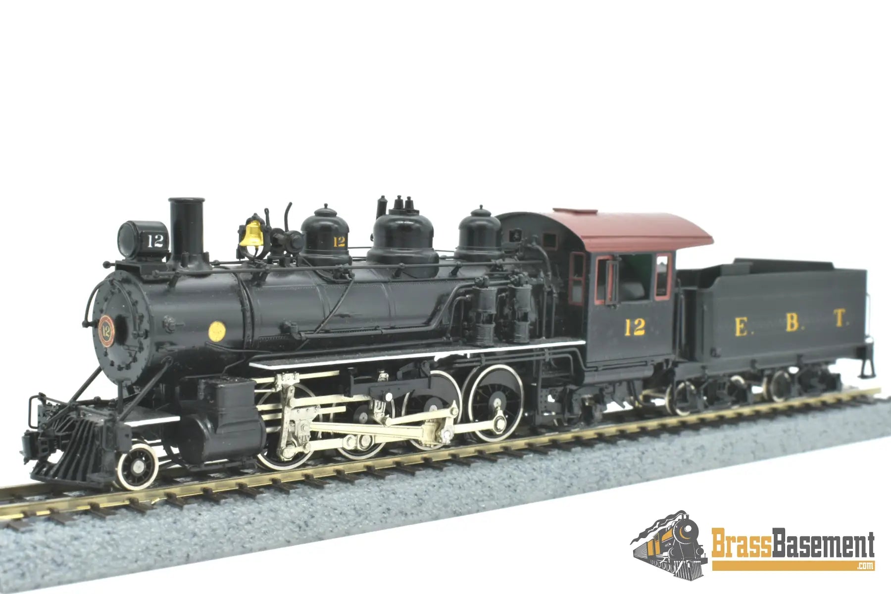 HOn3 Brass - Hallmark East Broad Top EBT 2-8-2 #12 - Factory HOn3 Brass - Hallmark East Broad Top EBT 2-8-2 #12 - Factory