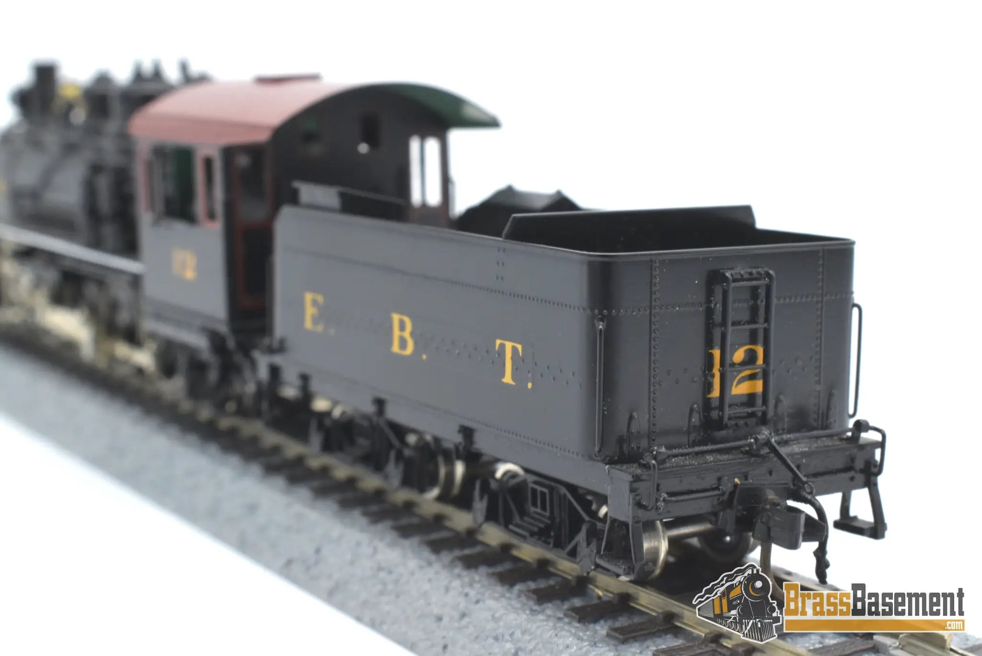 Hon3 Brass - Hallmark East Broad Top Ebt 2 - 8 - 2 #12 Factory Painted Samhongsa Steam