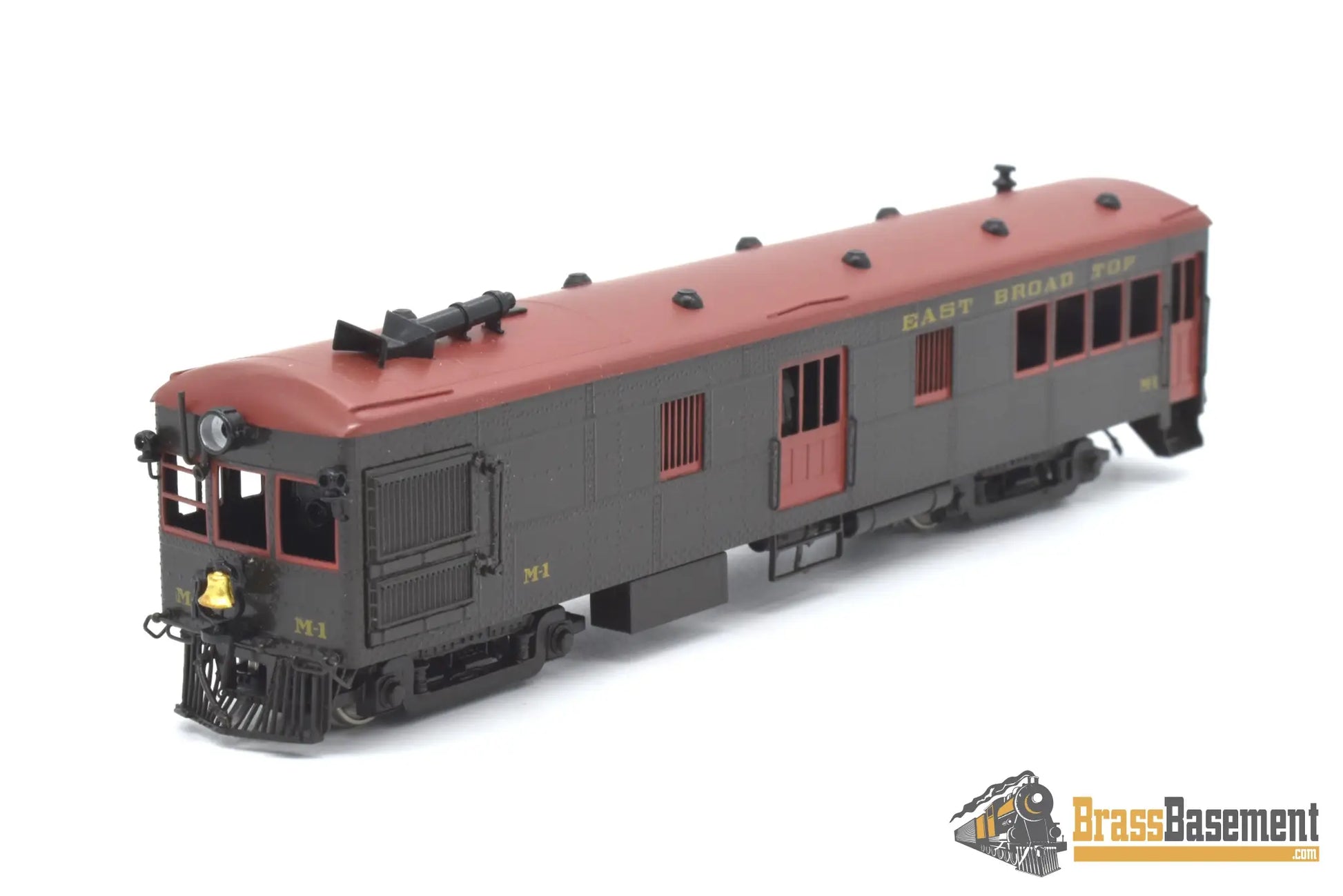 Hon3 Brass - Hallmark East Broad Top Ebt M - 1 Gas Electric Motor Car Factory Painted Samhongsa