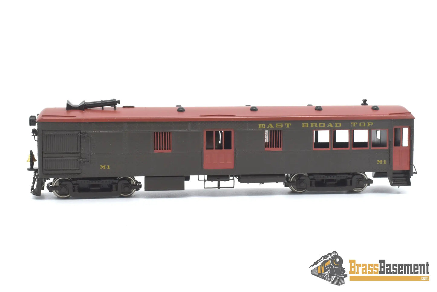 Hon3 Brass - Hallmark East Broad Top Ebt M - 1 Gas Electric Motor Car Factory Painted Samhongsa