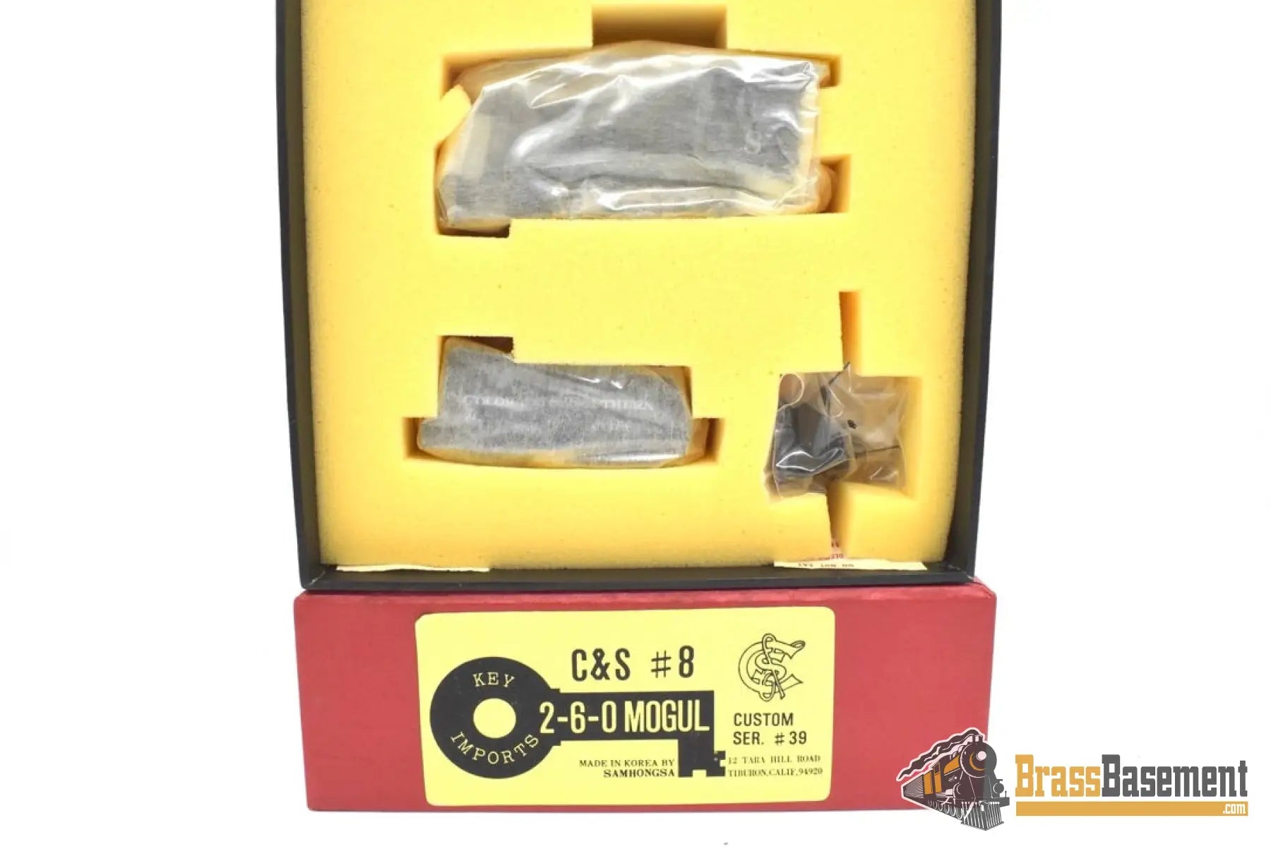 HOn3 Brass - Key Colorado & Southern C&S 2-6-0 #8 Mogul - F/P CS39 Steam