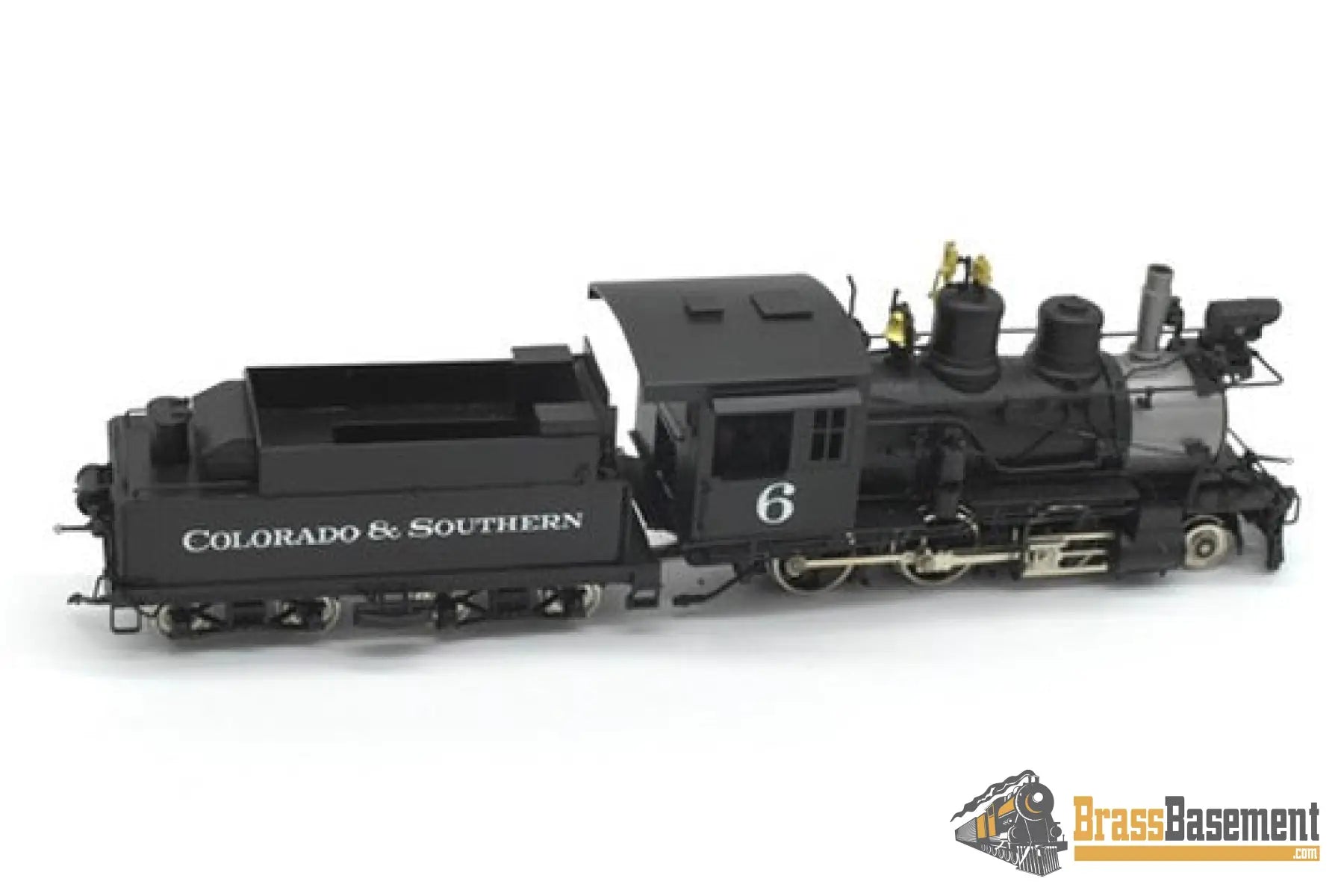 HOn3 Brass - Key Colorado & Southern C&S 2-6-0 #6 Mogul - F/P CS39 Steam