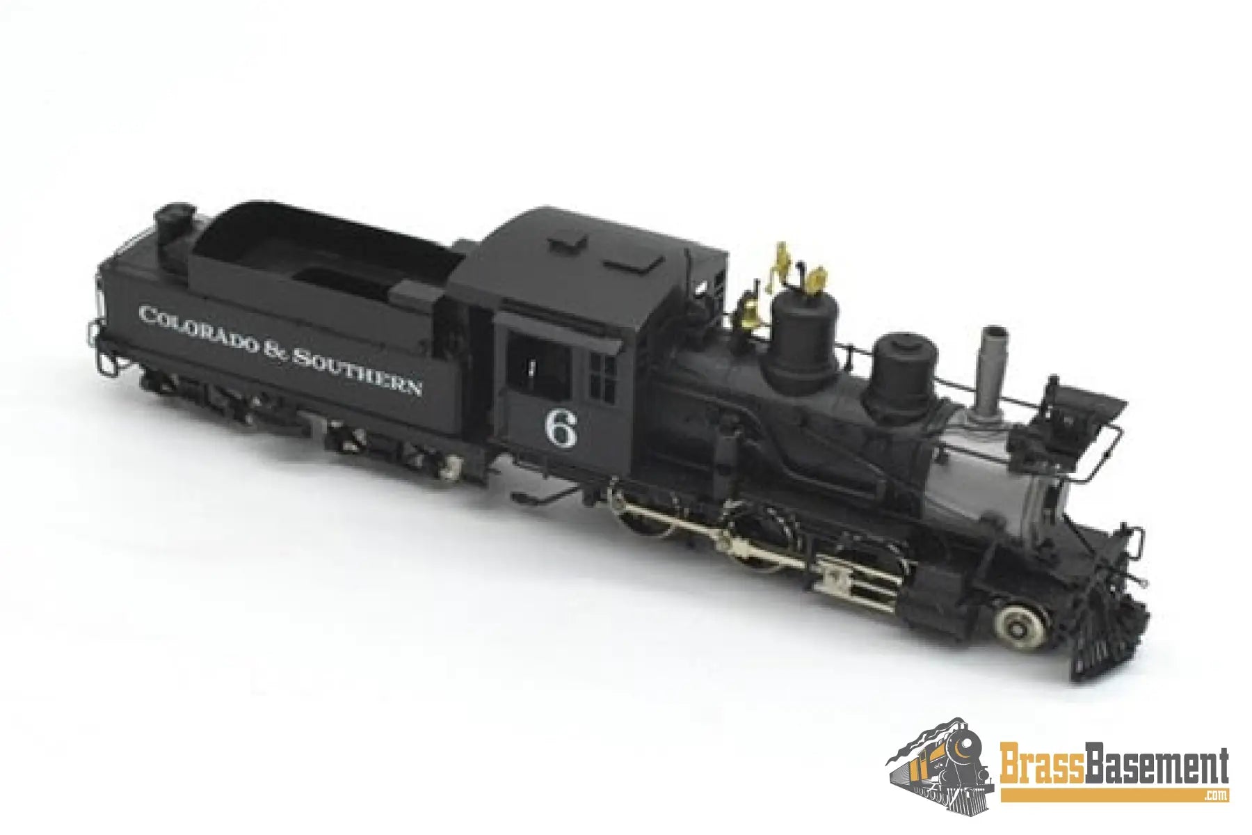 HOn3 Brass - Key Colorado & Southern C&S 2-6-0 #6 Mogul - F/P CS39 Steam