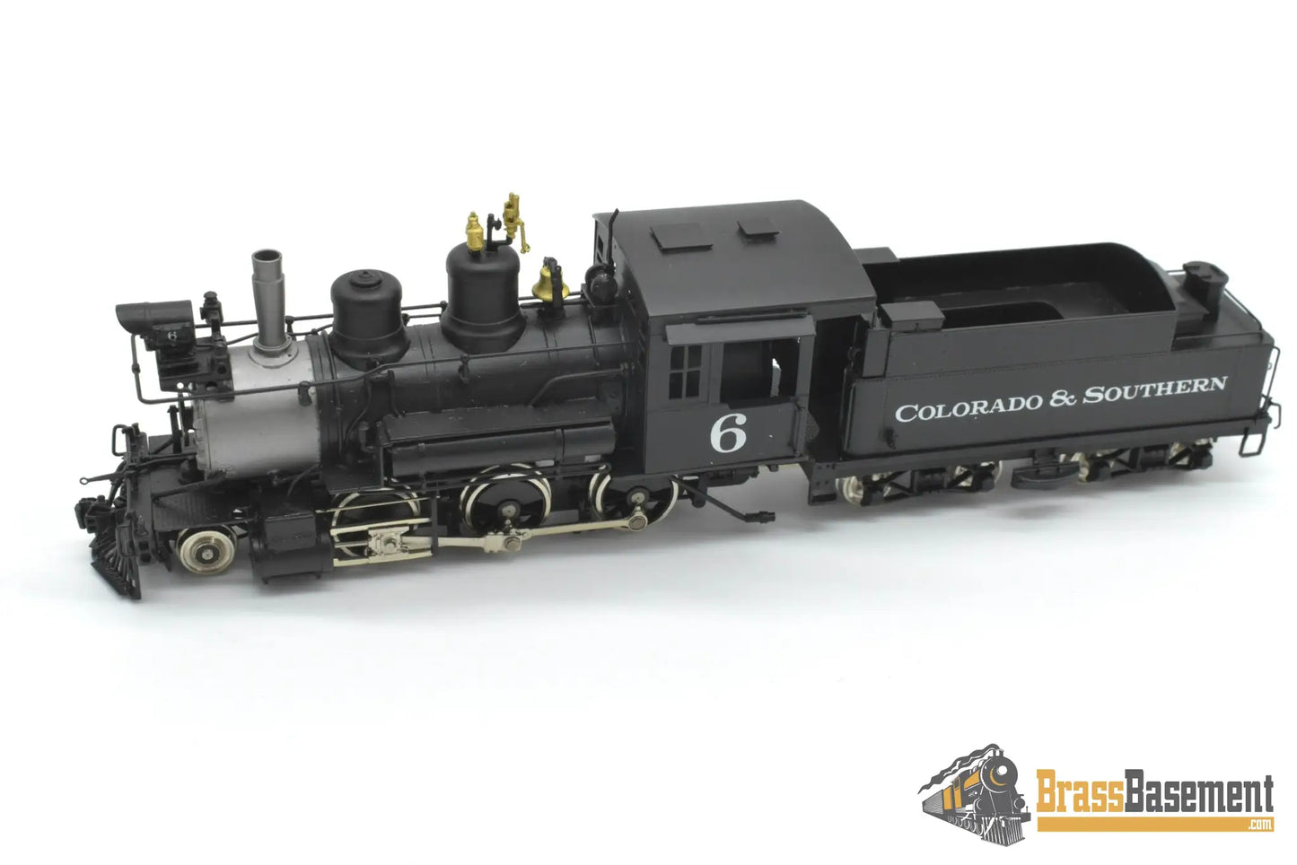 HOn3 Brass - Key Colorado & Southern C&S 2-6-0 #6 Mogul - F/P CS39 Steam