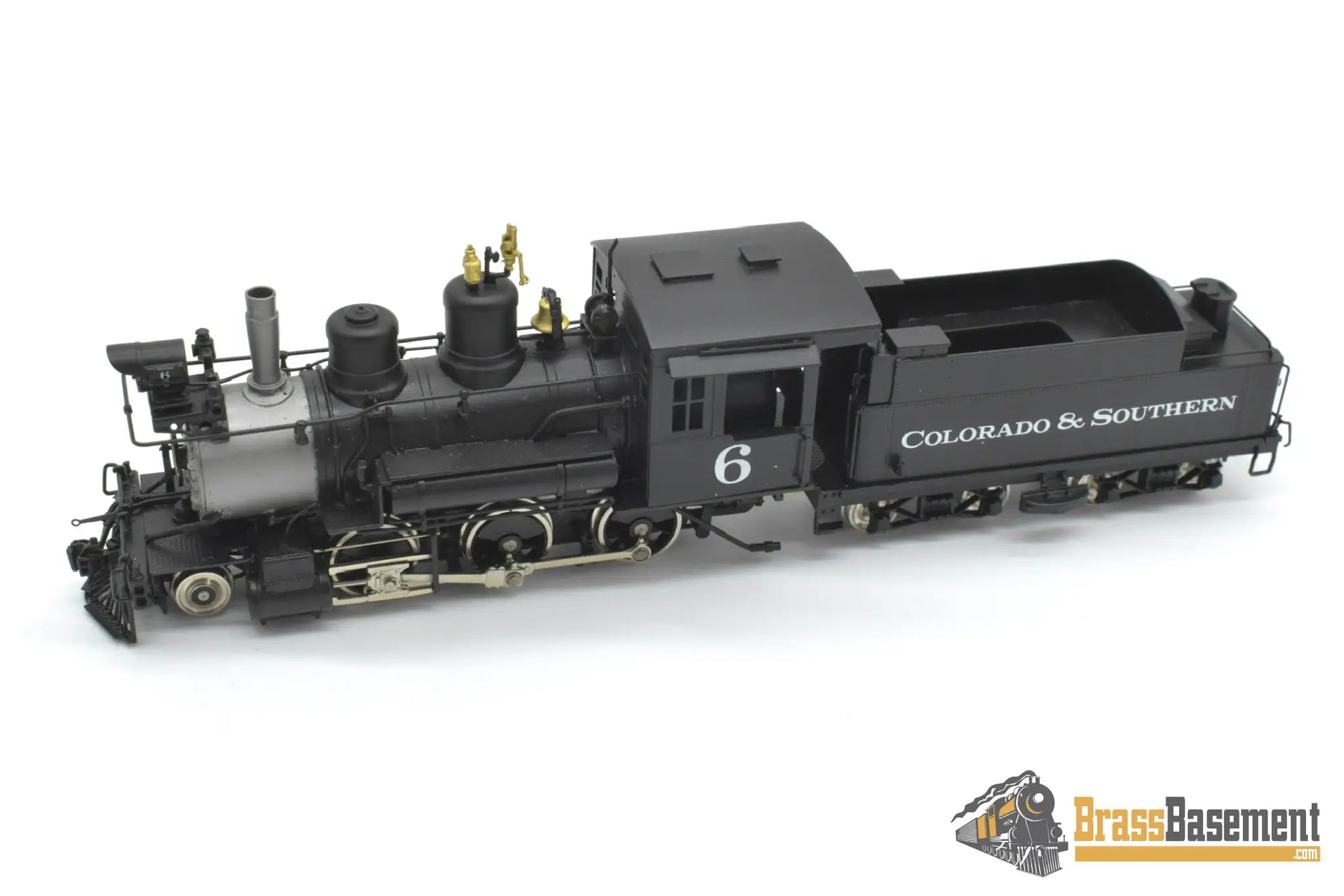 HOn3 Brass - Key Colorado & Southern C&S 2-6-0 #6 Mogul - F/P CS39 Steam