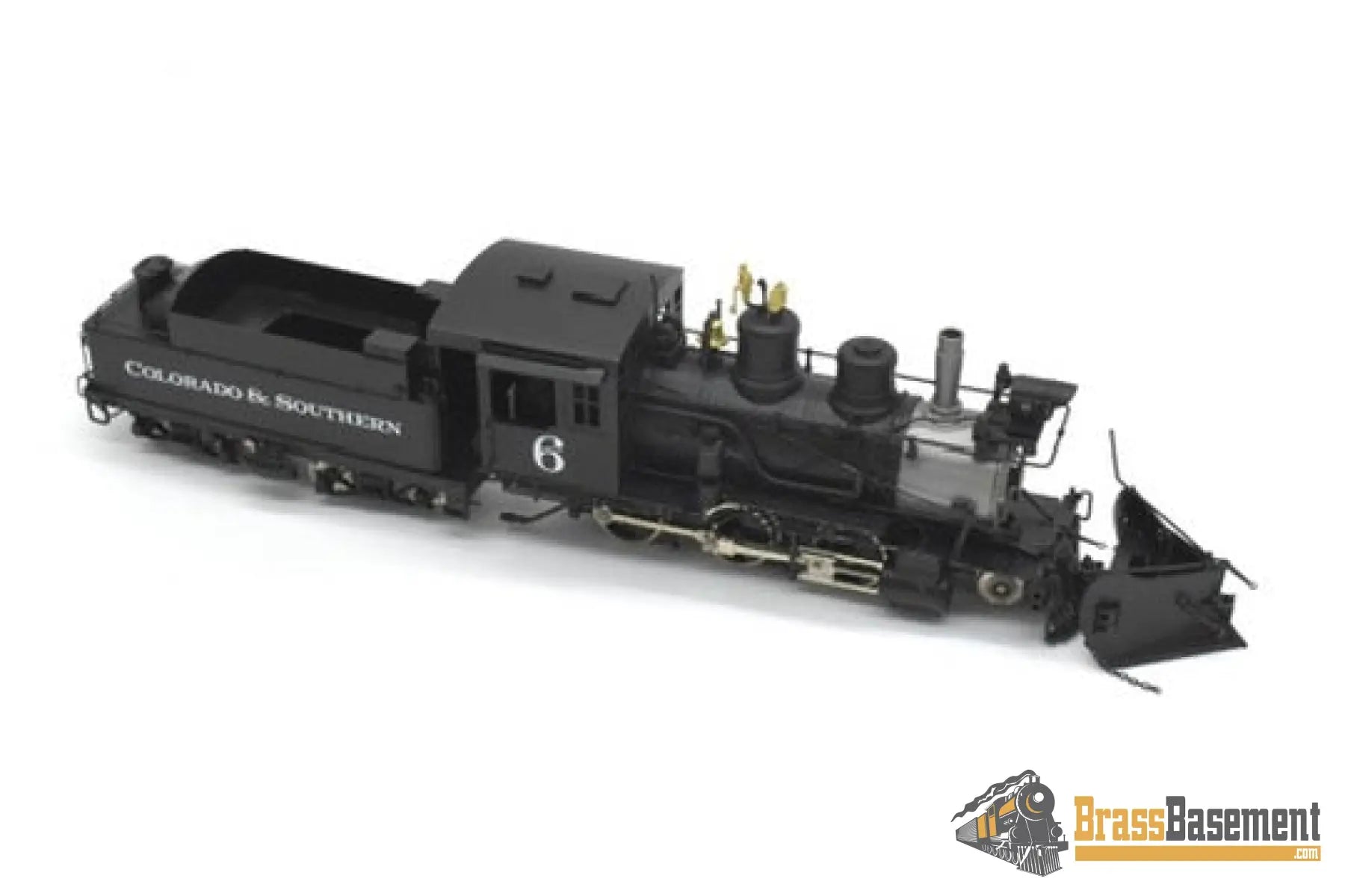 HOn3 Brass - Key Colorado & Southern C&S 2-6-0 #6 Mogul - F/P CS39 Steam