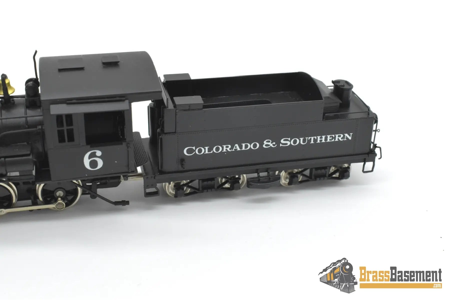 HOn3 Brass - Key Colorado & Southern C&S 2-6-0 #6 Mogul - F/P CS39 Steam