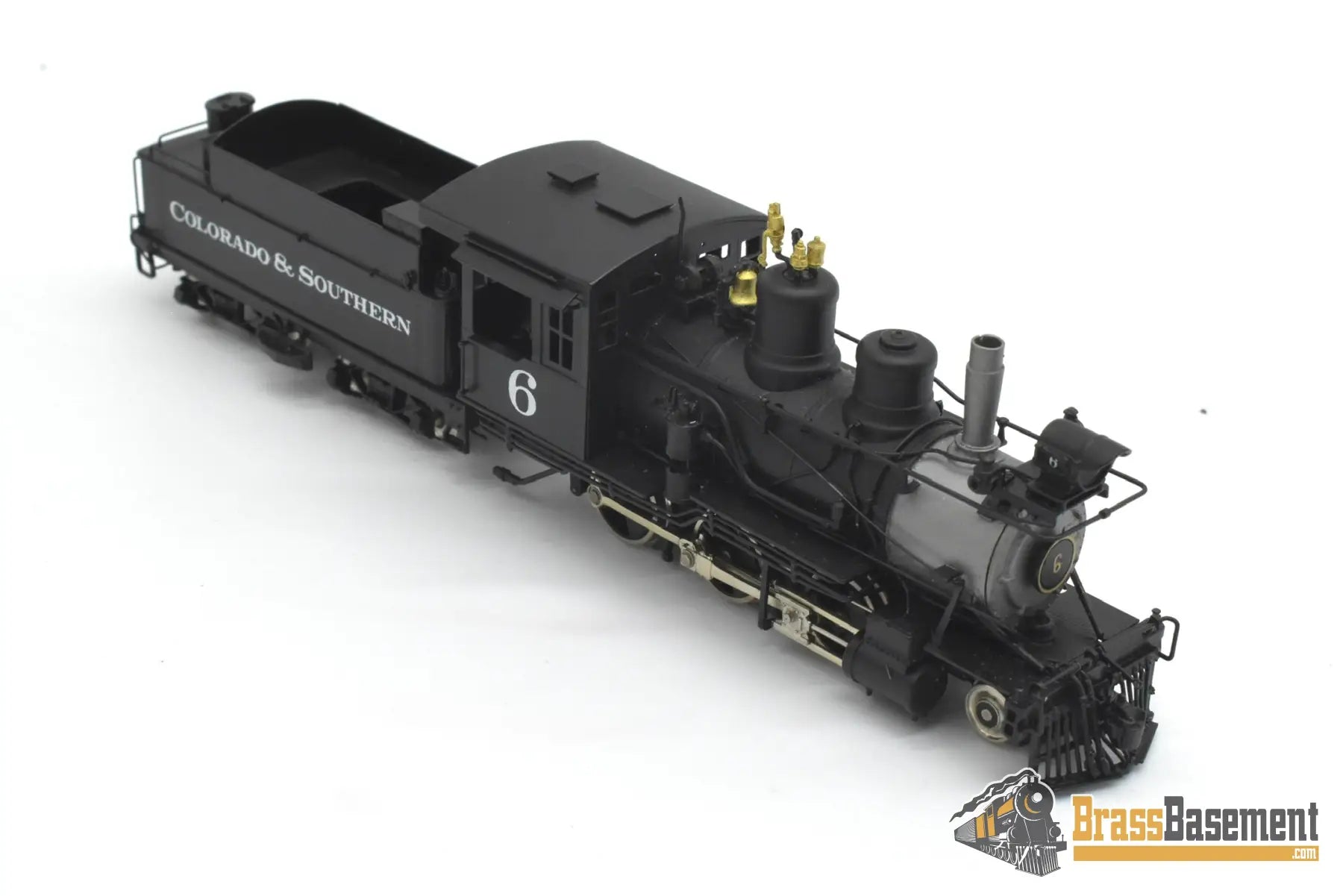 HOn3 Brass - Key Colorado & Southern C&S 2-6-0 #6 Mogul - F/P CS39 Steam