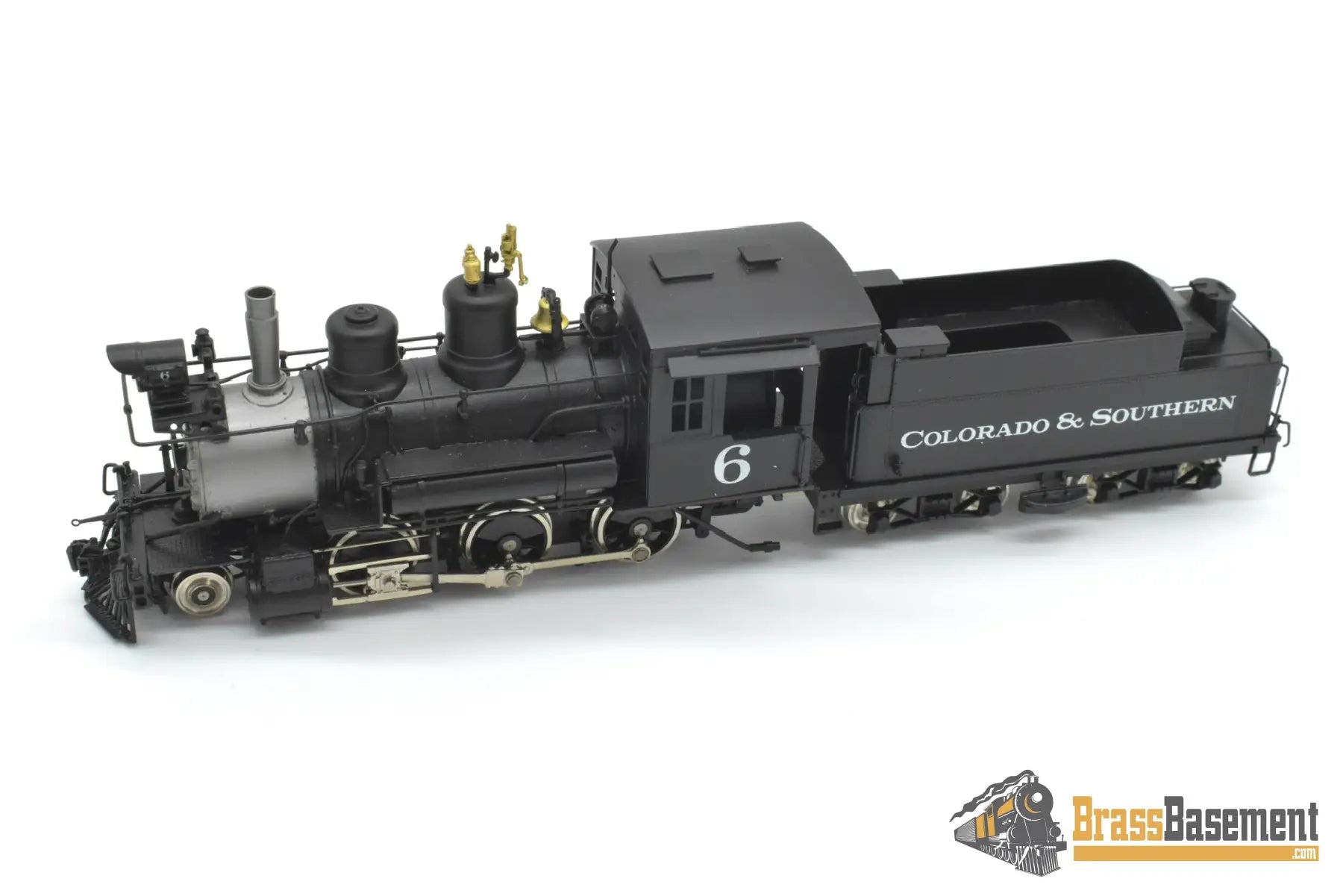 HOn3 Brass - Key Colorado & Southern C&S 2-6-0 #6 Mogul - F/P CS39 Steam