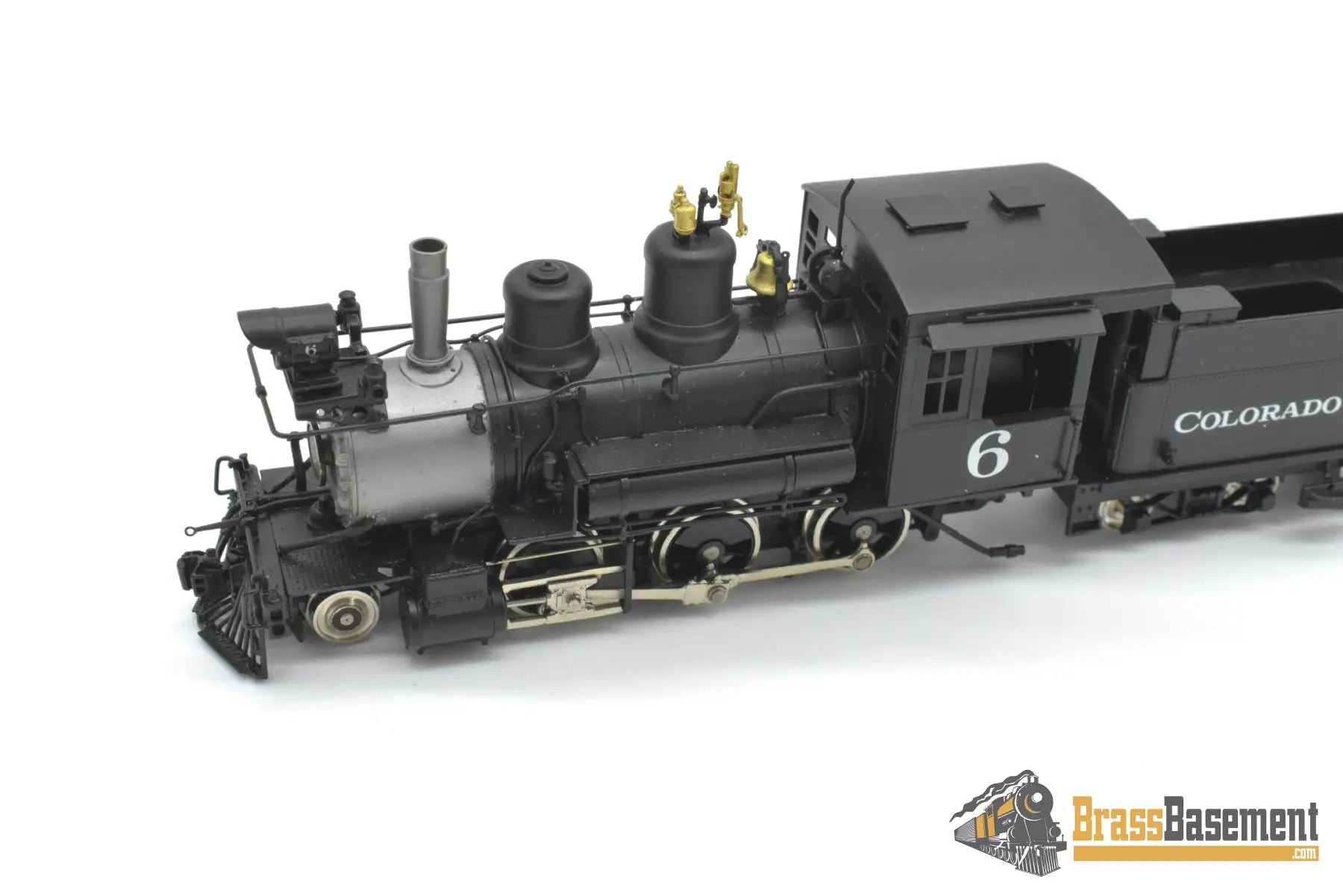 HOn3 Brass - Key Colorado & Southern C&S 2-6-0 #6 Mogul - F/P CS39 Steam